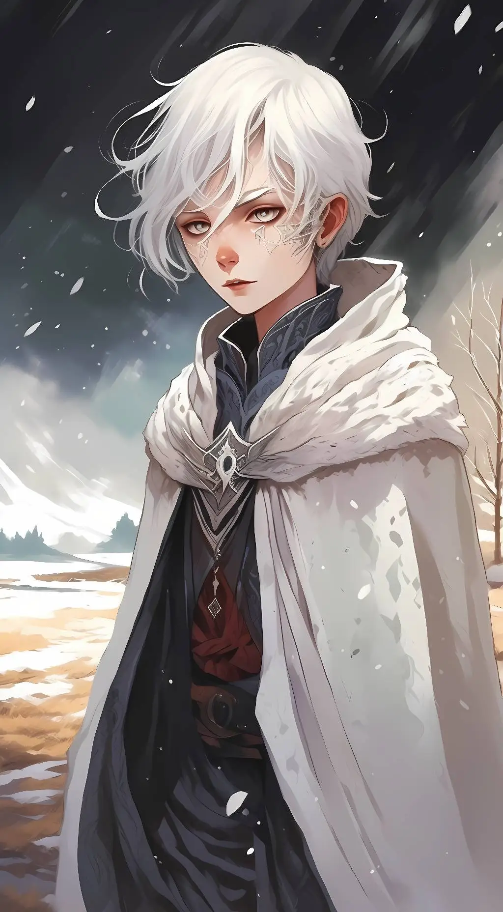 ai character: Fracture background