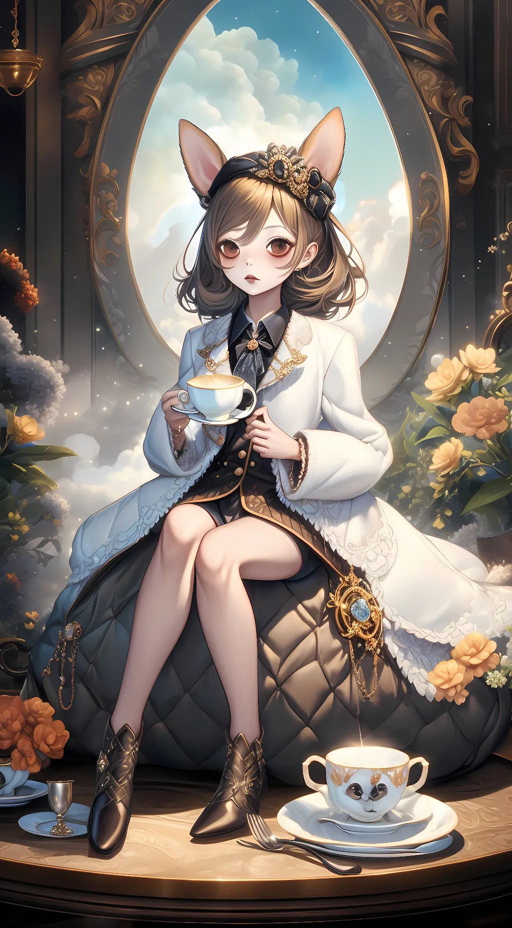 ai character: Chihuahua Girl background