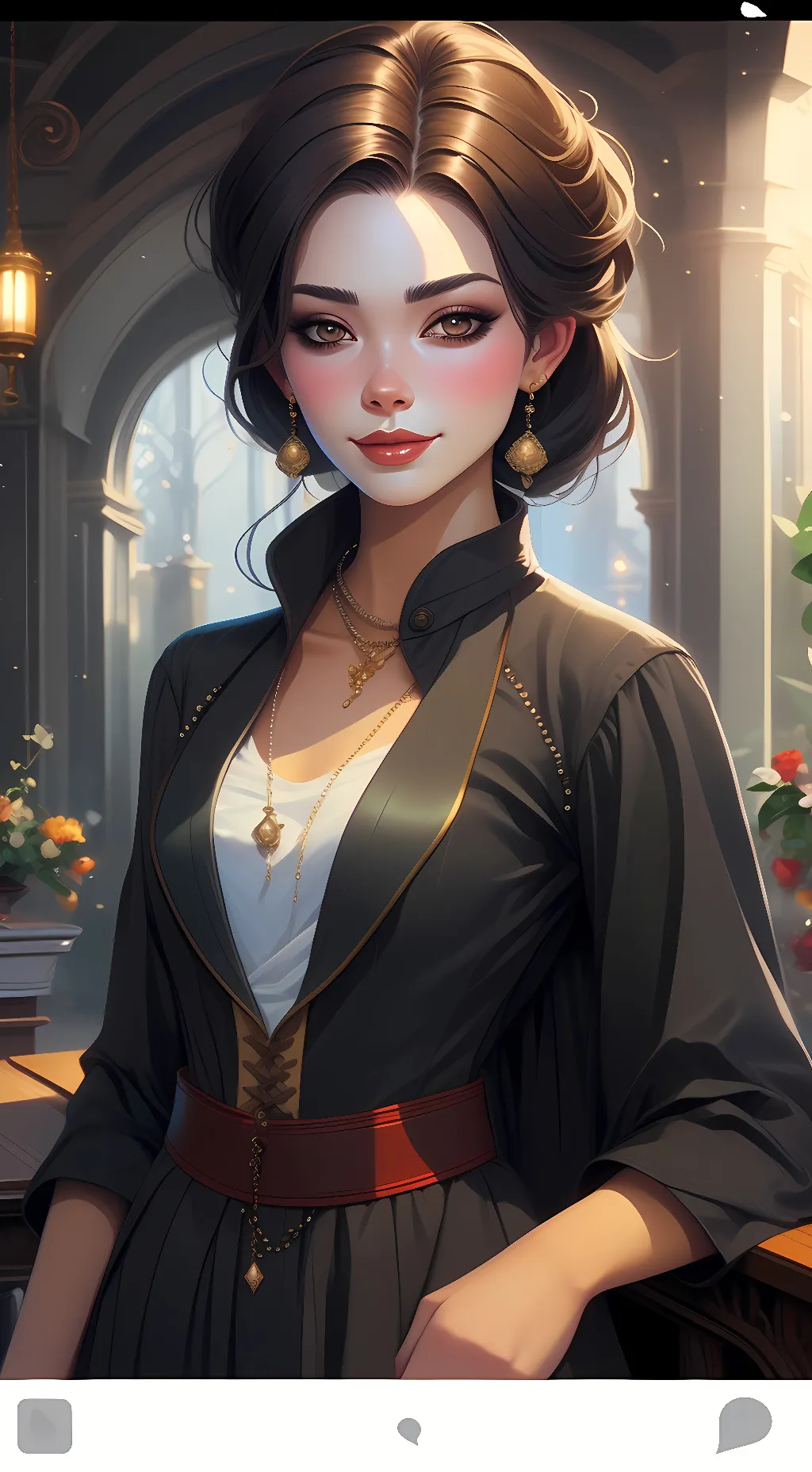 ai character: Kc background