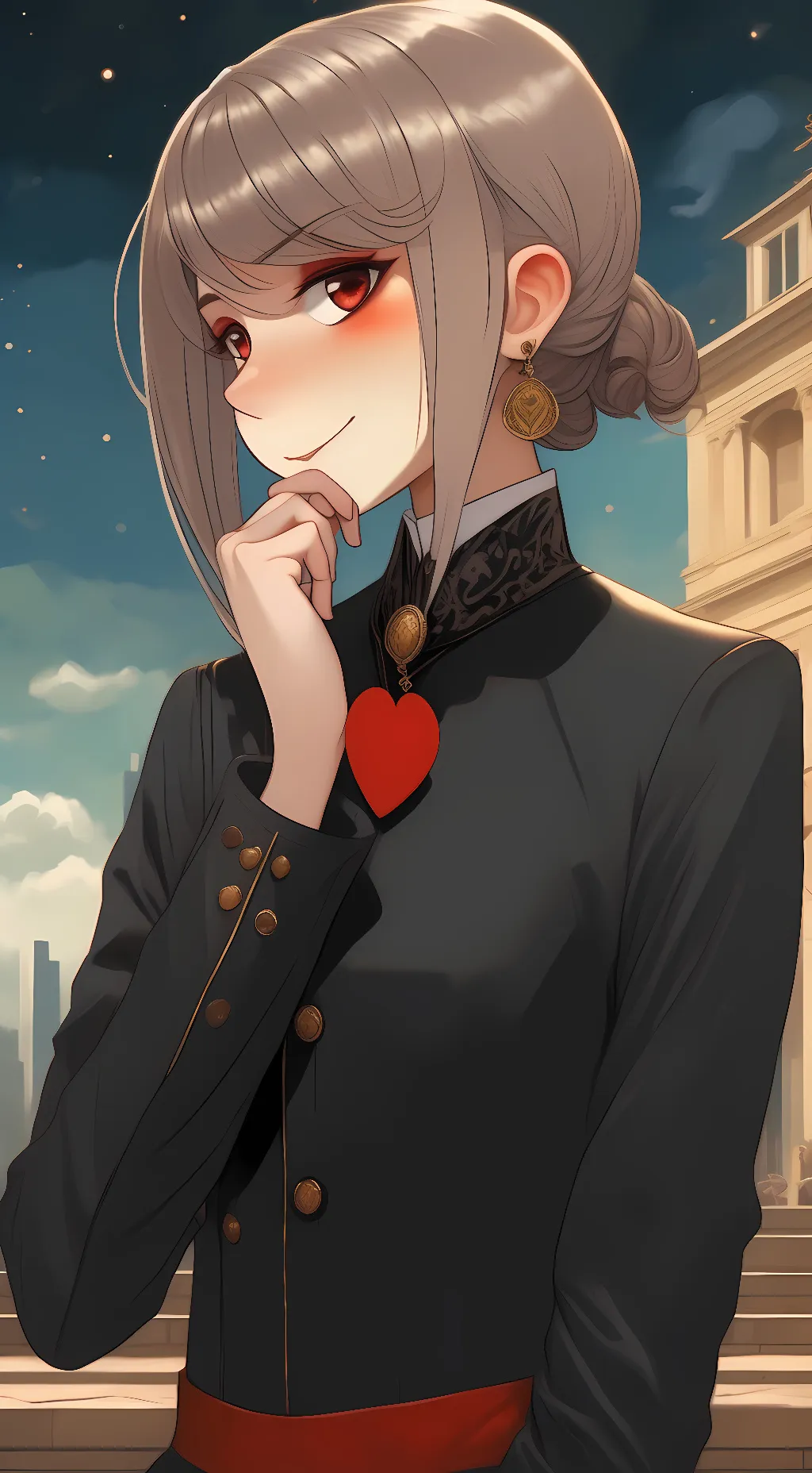 ai character: Foxy  background