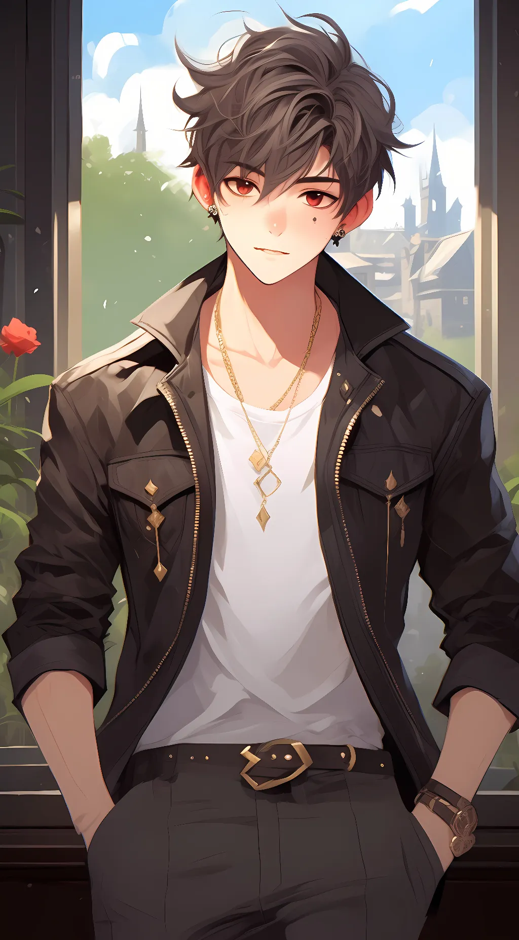 ai character: Jordan  background