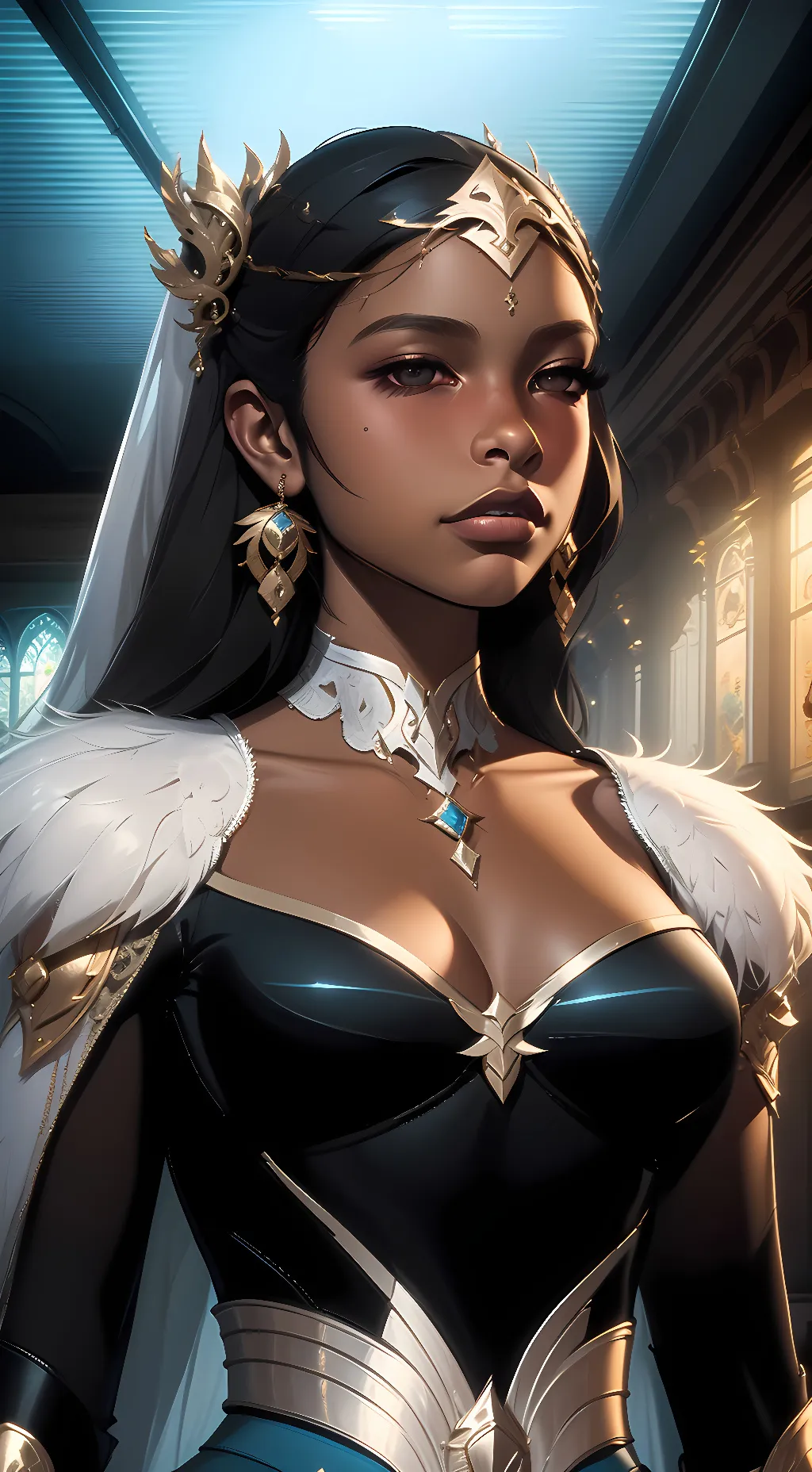 ai character: Amina background