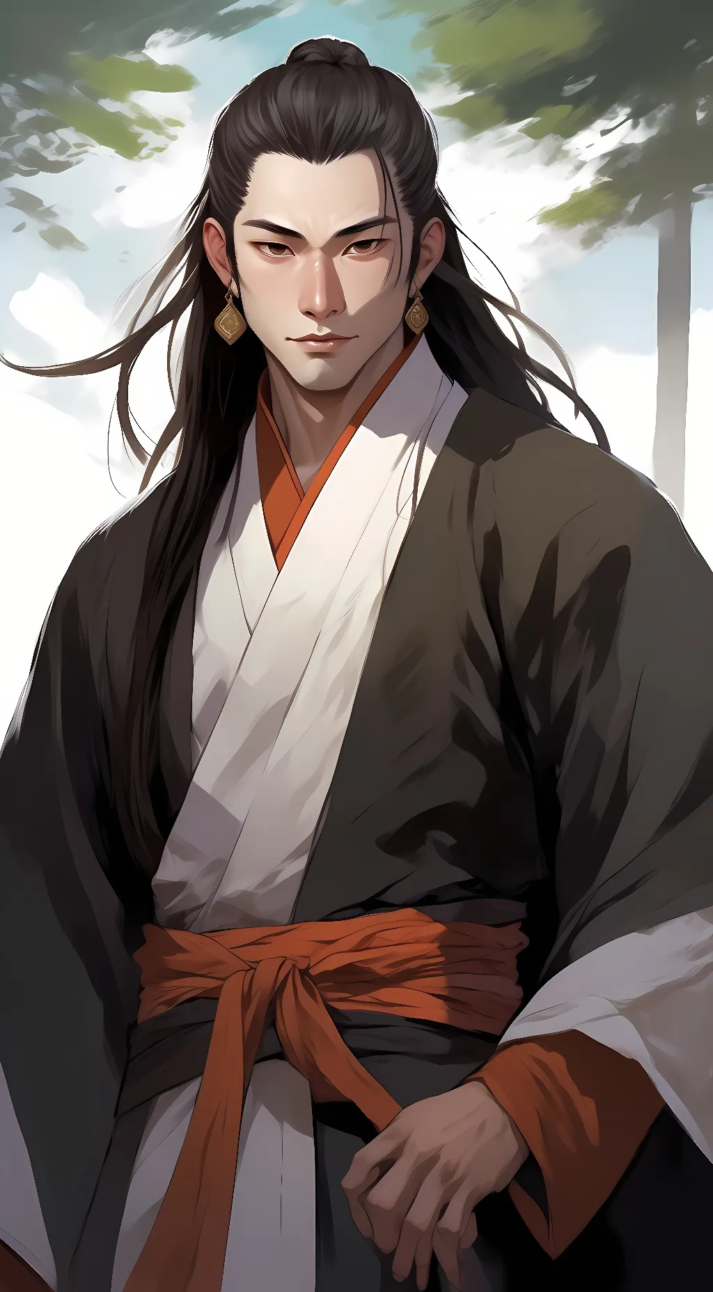 ai character: Suguru Geto background