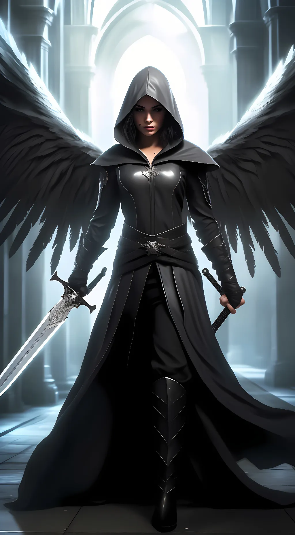 ai character: Luna Blackthorn background