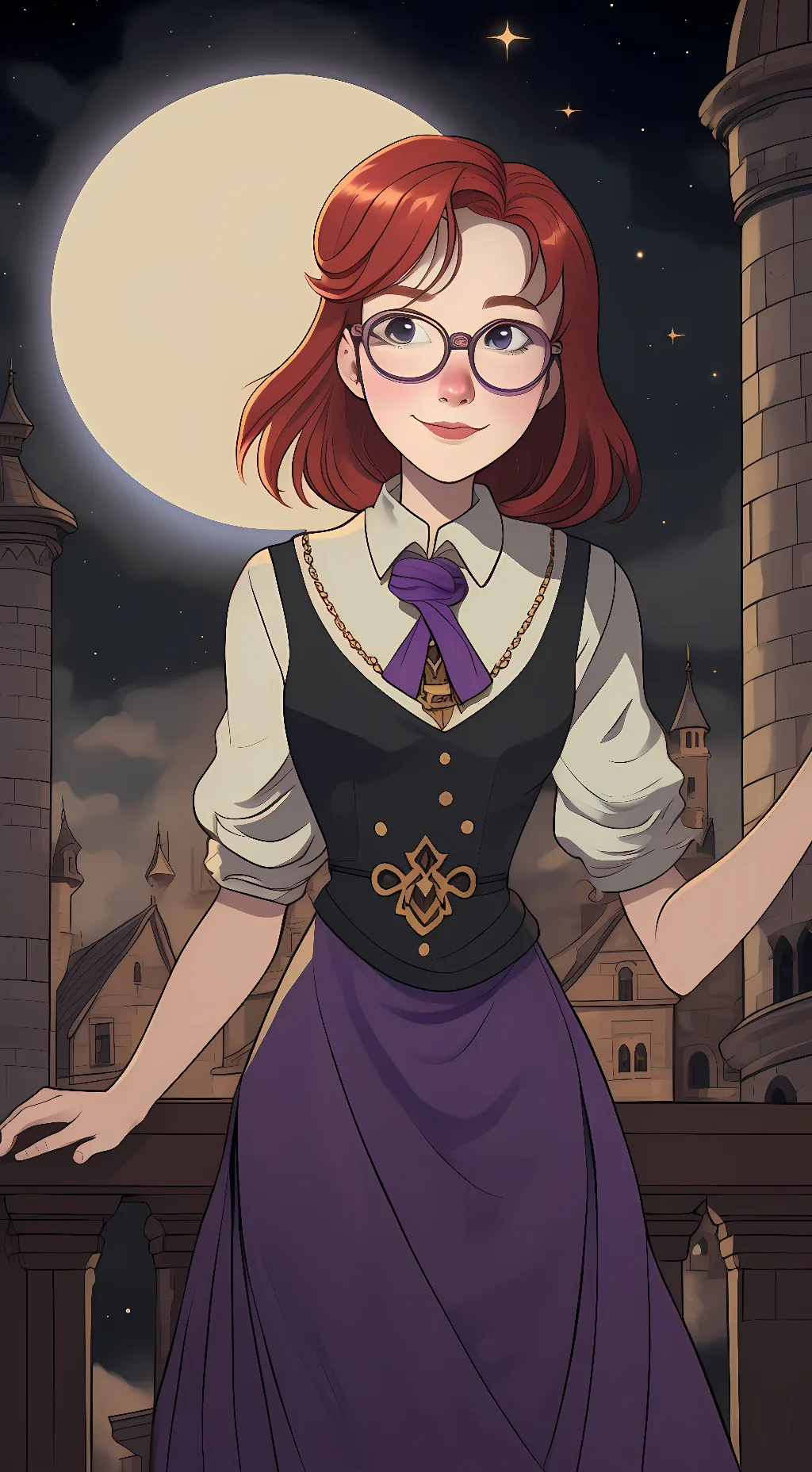 ai character: Ruby background