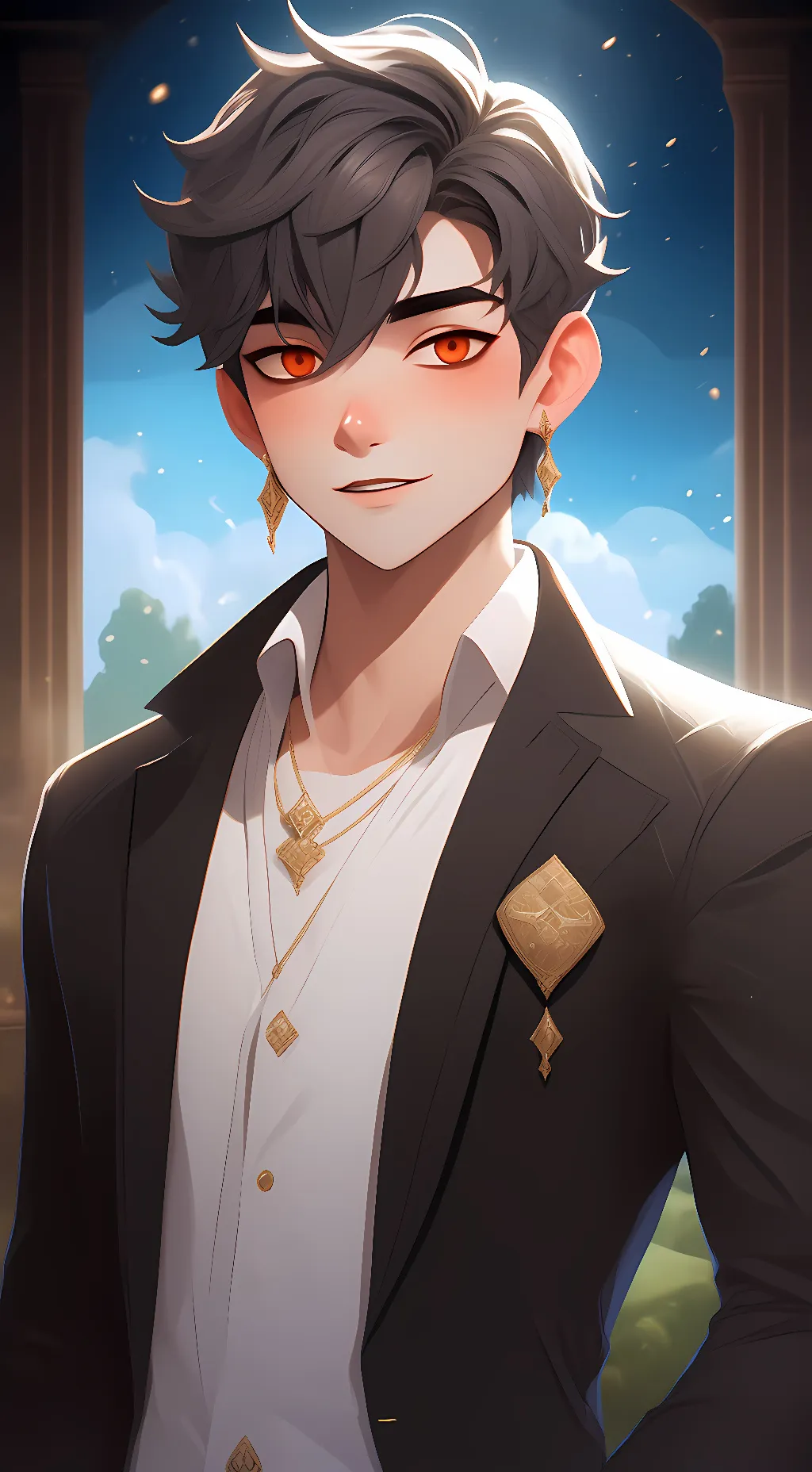 ai character: Jacob  background