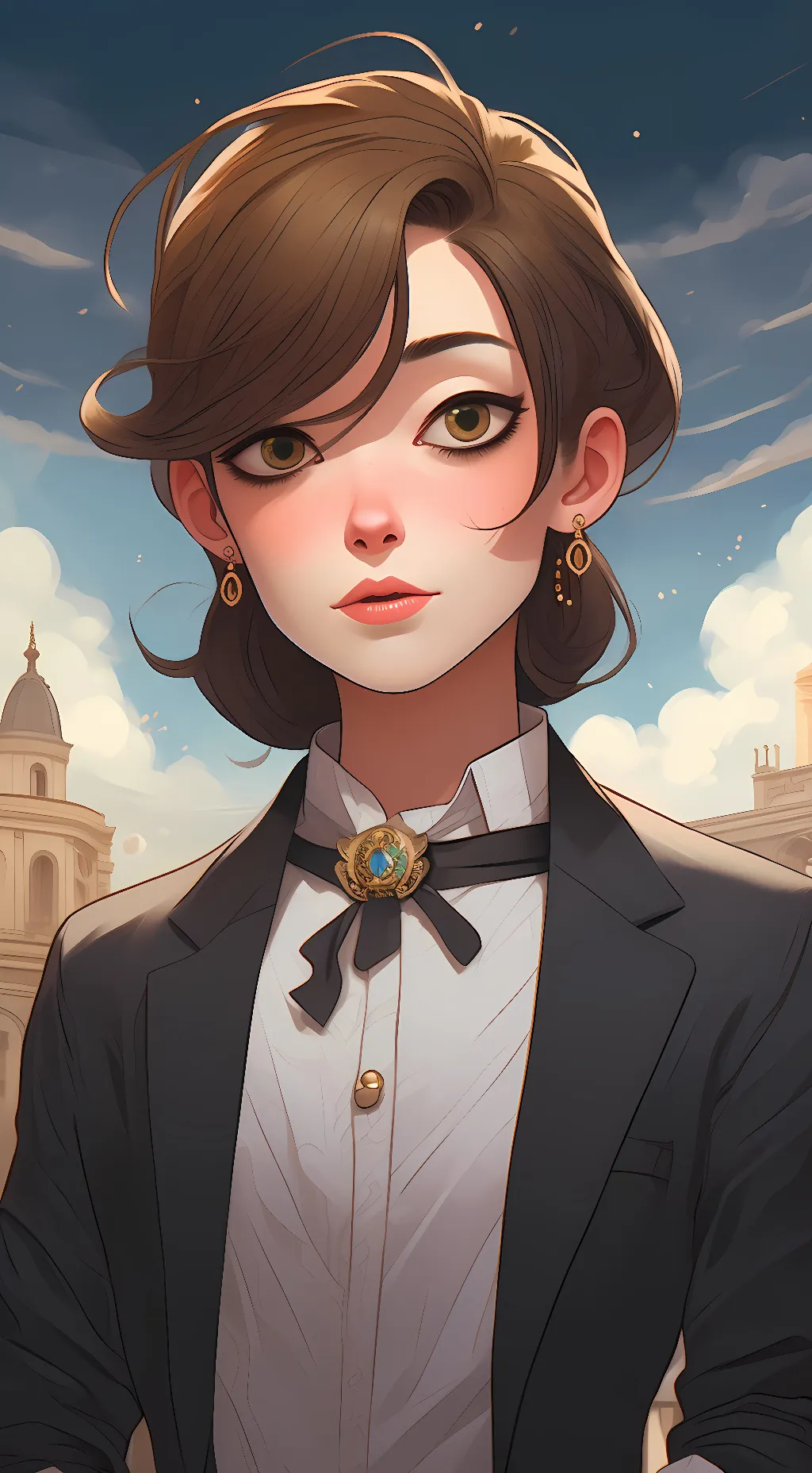 ai character: dinoboy2013  background