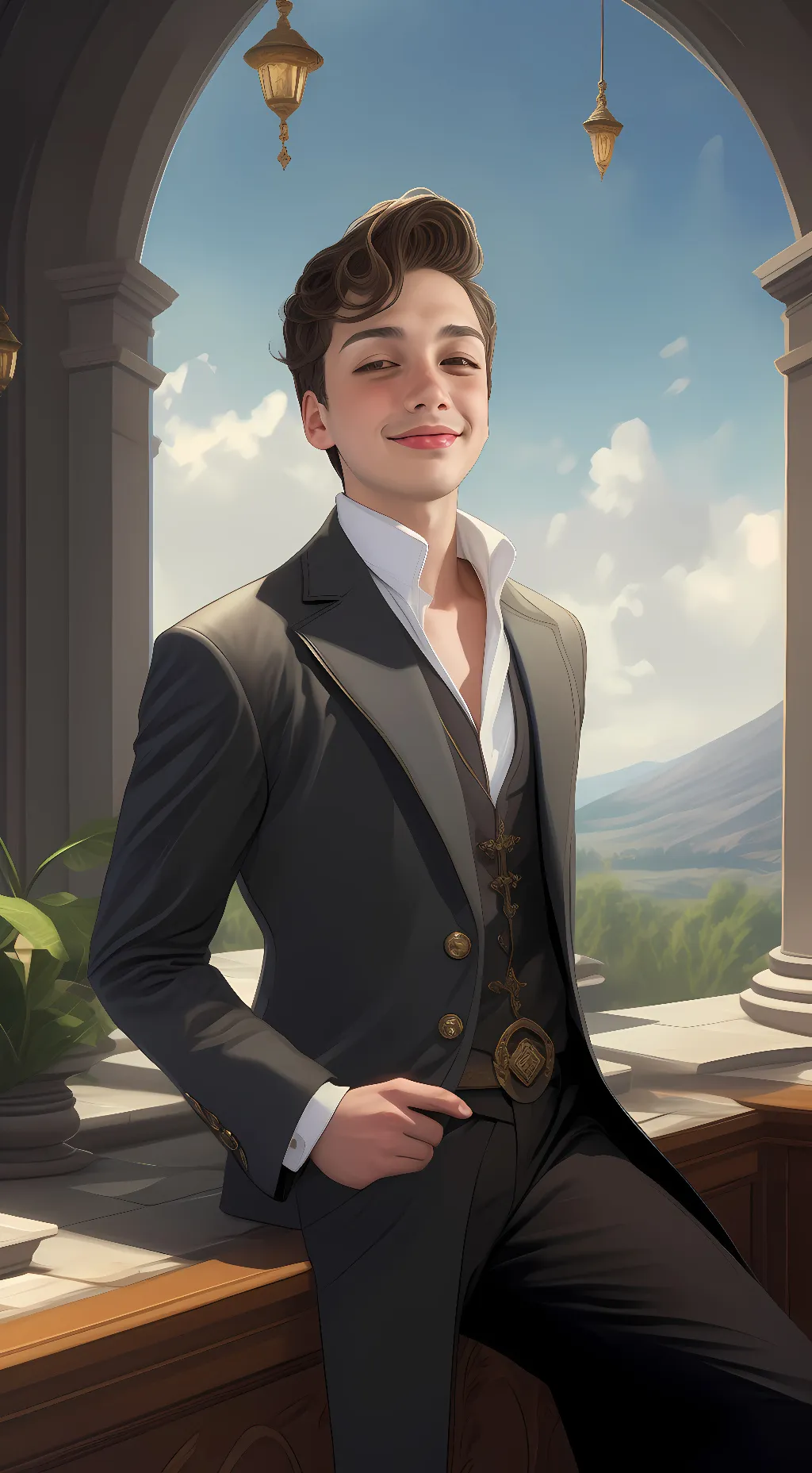 ai character: Taylor Garland background