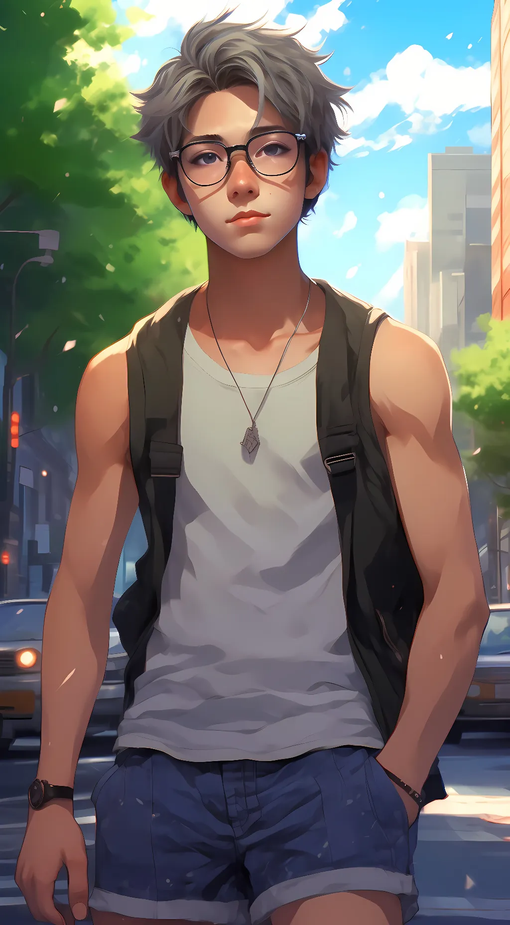 ai character: Alex background