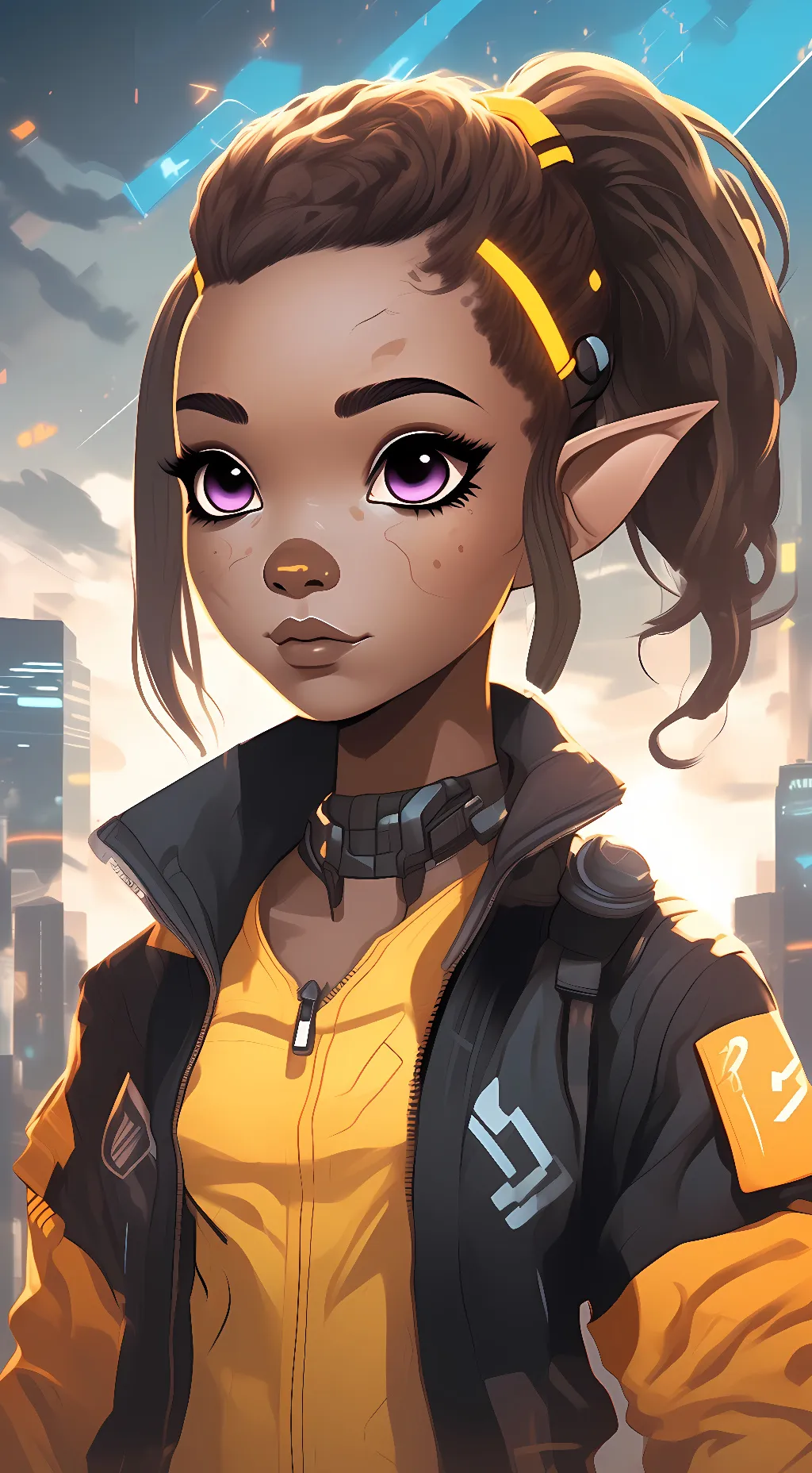 ai character: Jasmine background