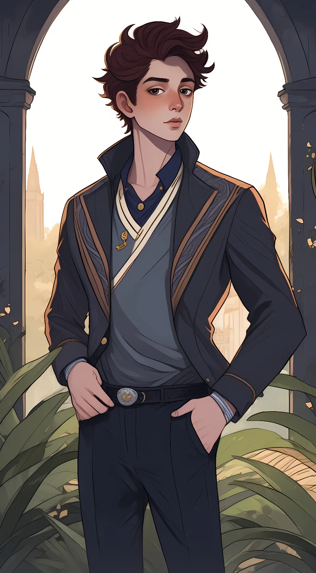 ai character: wybe background