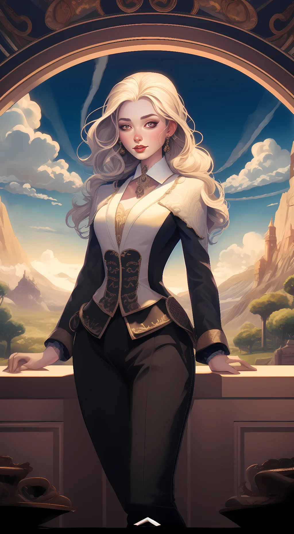 ai character: Jasmine background