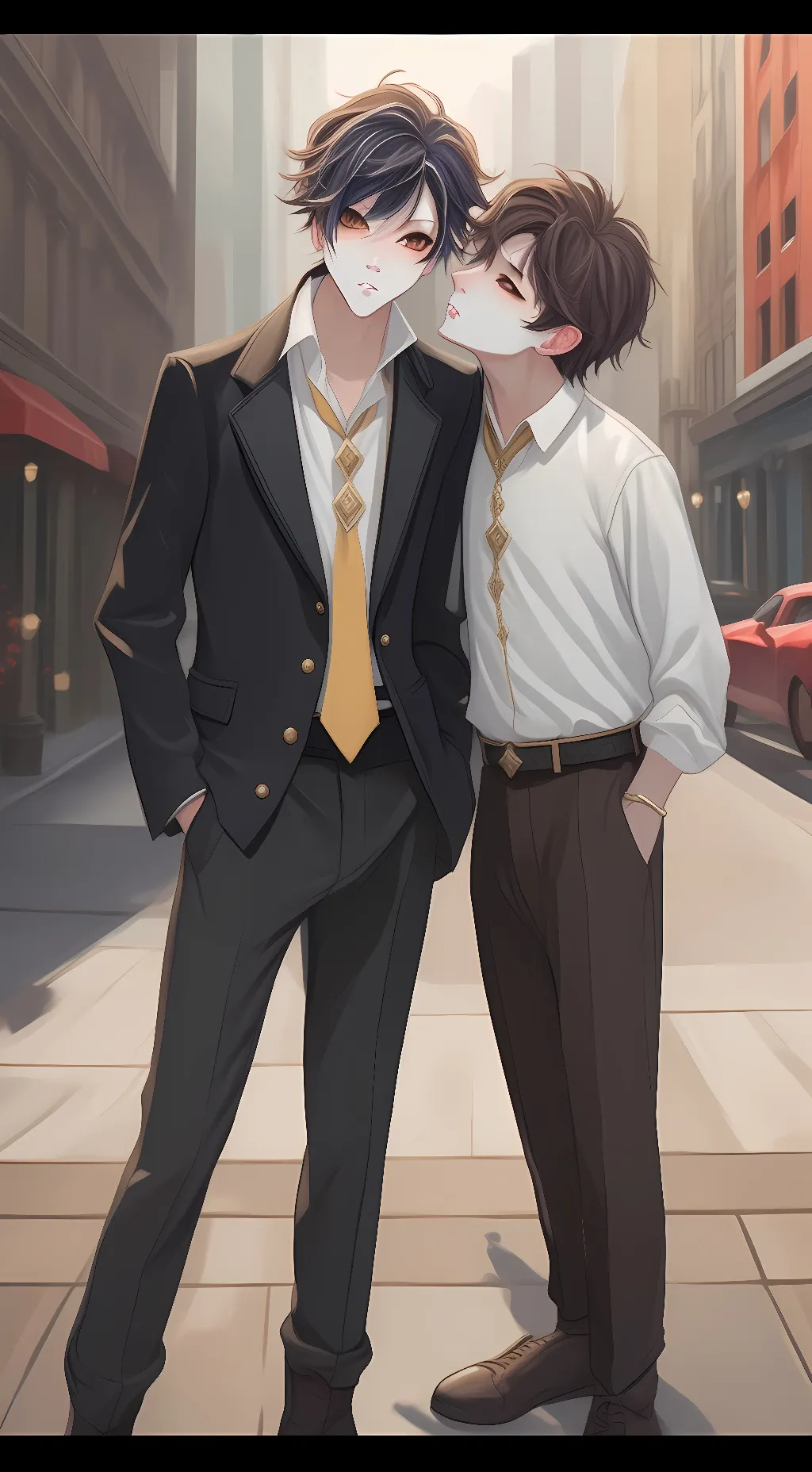 ai character: Jake and Tyler background