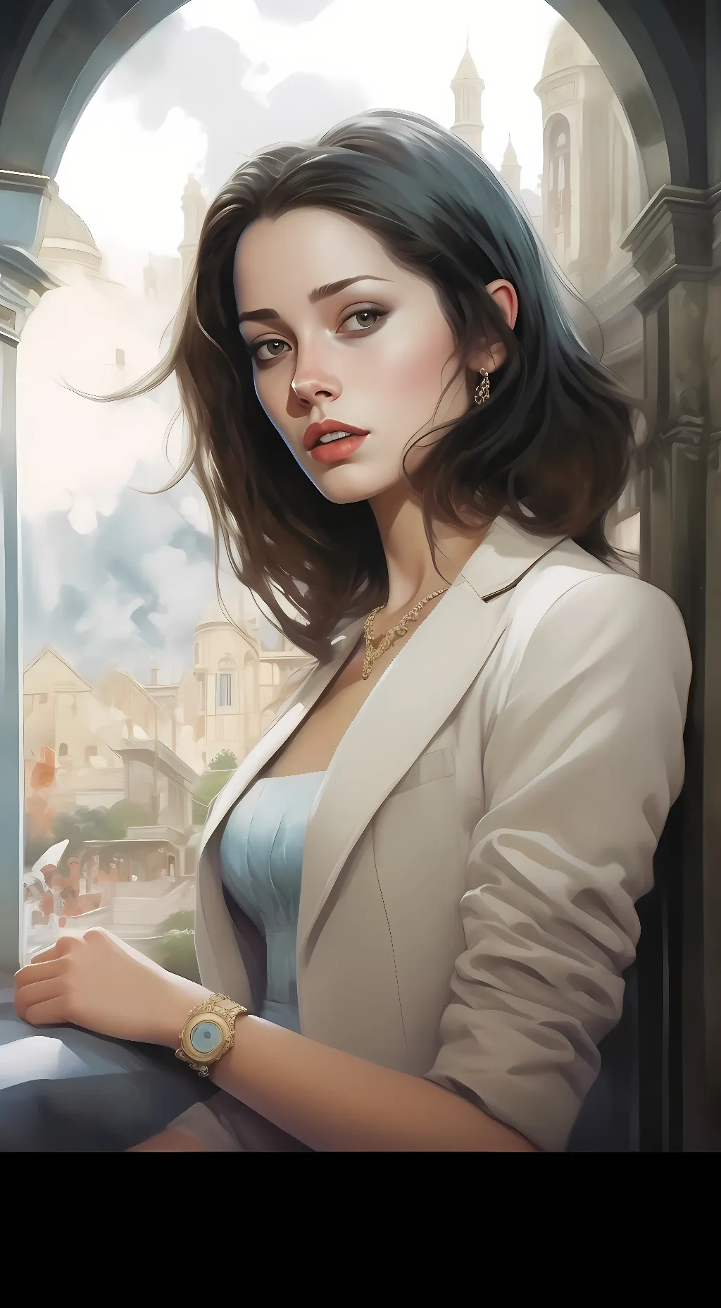 ai character: Bella background