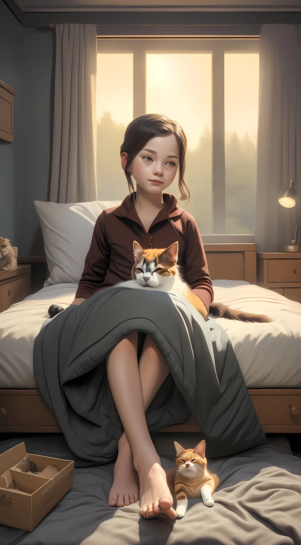 ai character: Sophia Edwards background