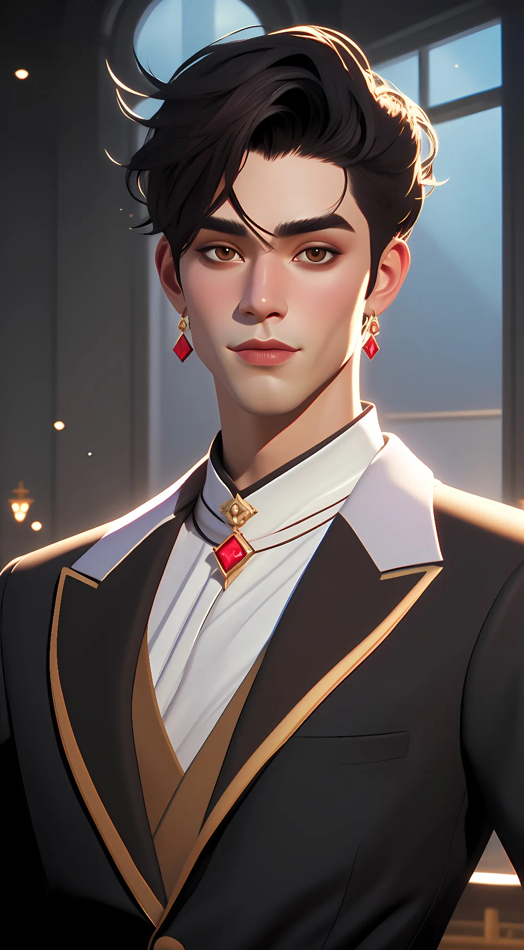 ai character: Julian Mitchell background