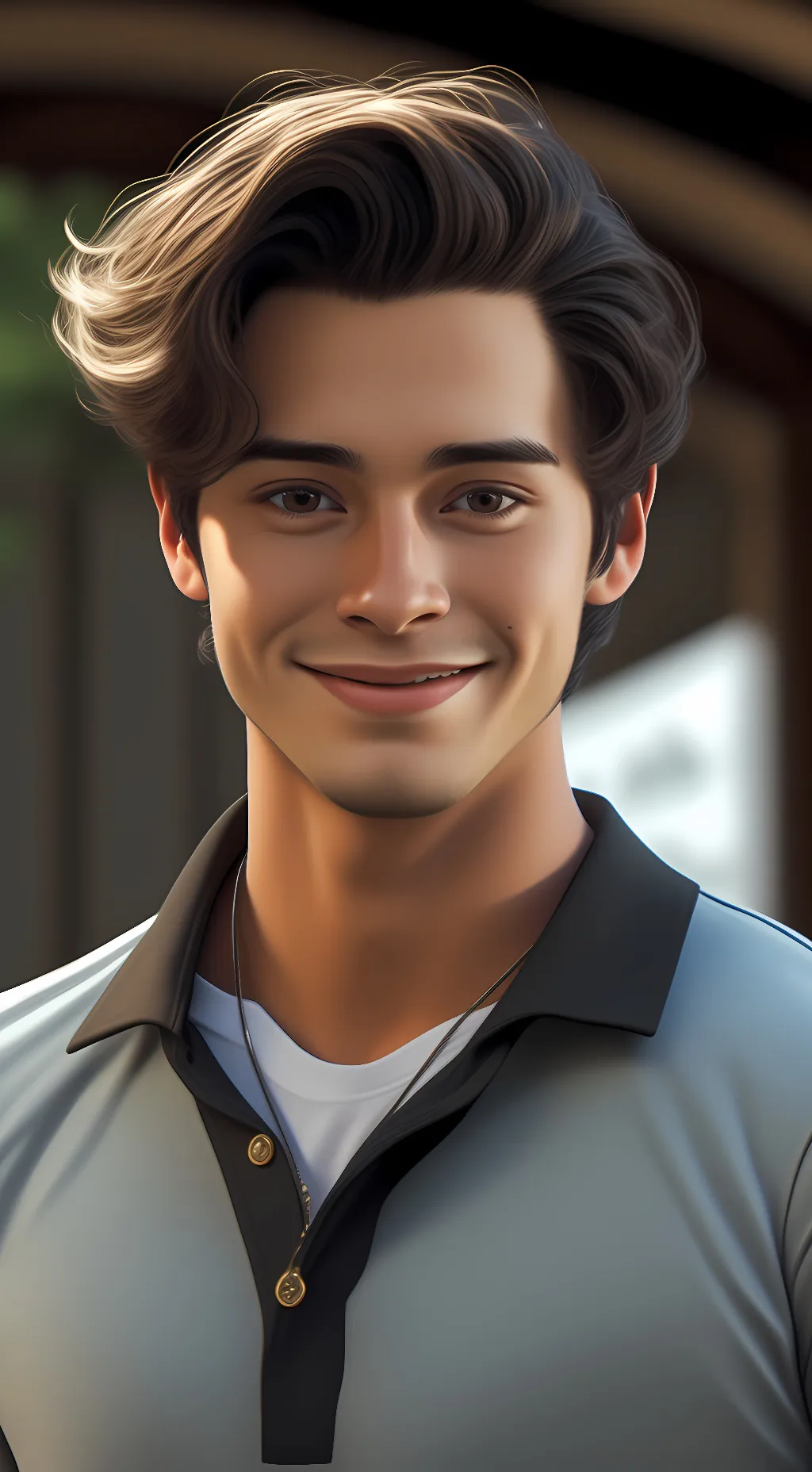 ai character: Finn  background