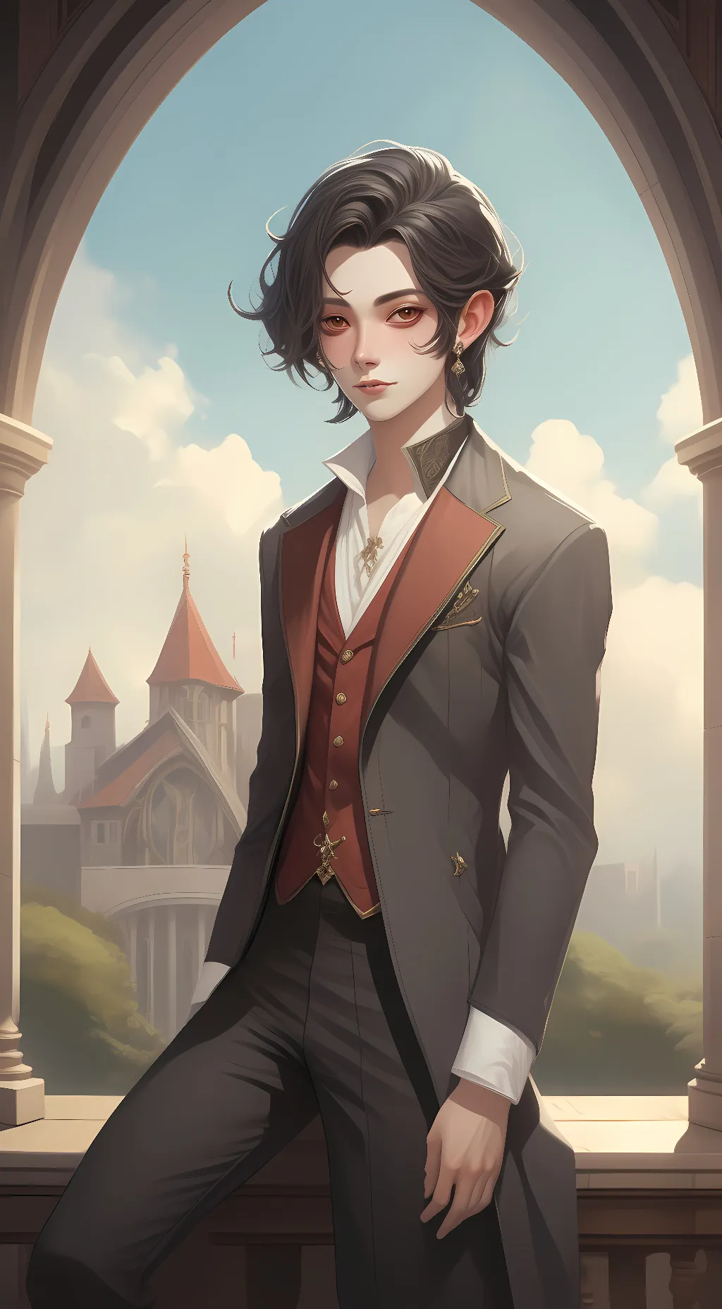 ai character: mortal background