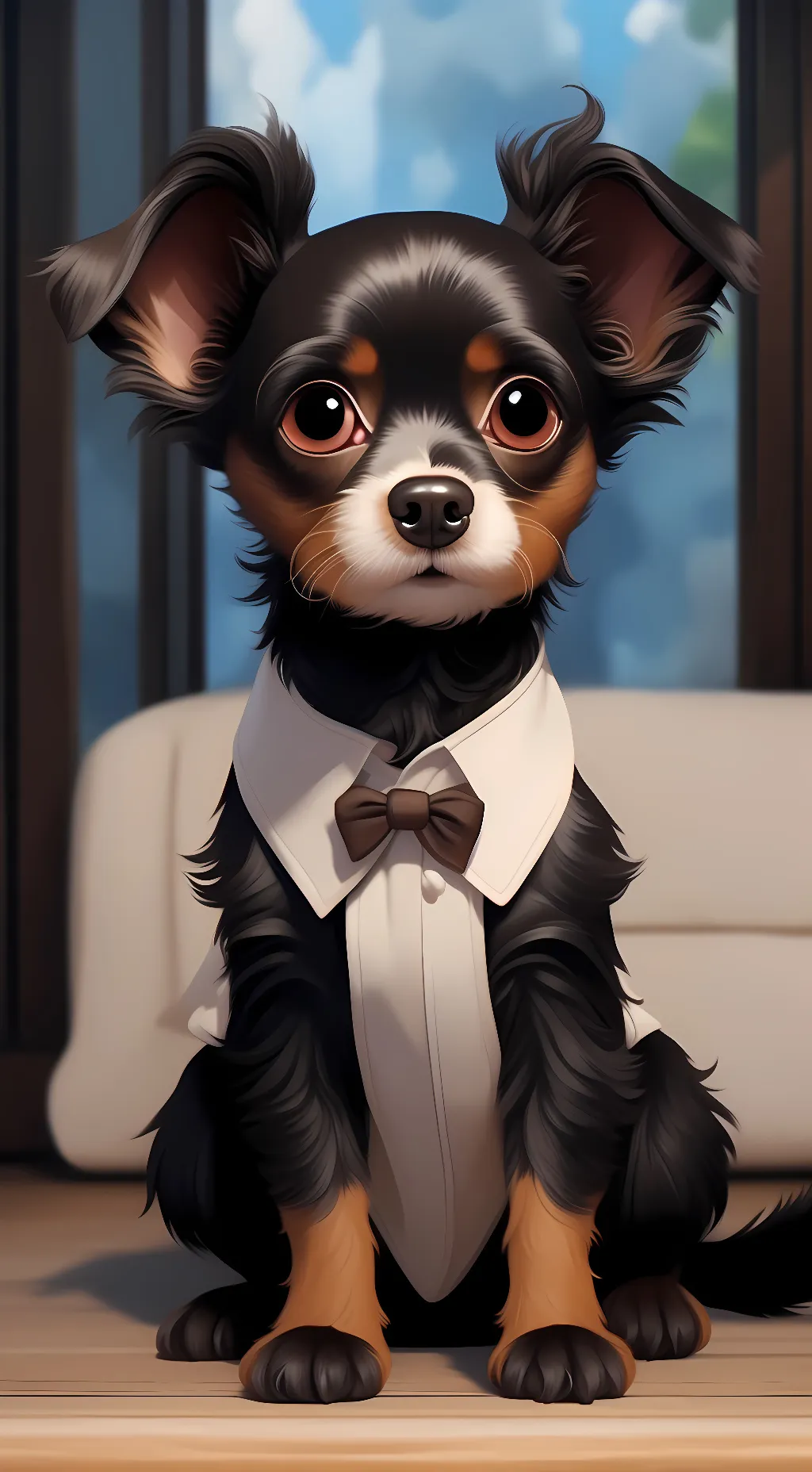 ai character: Clark background