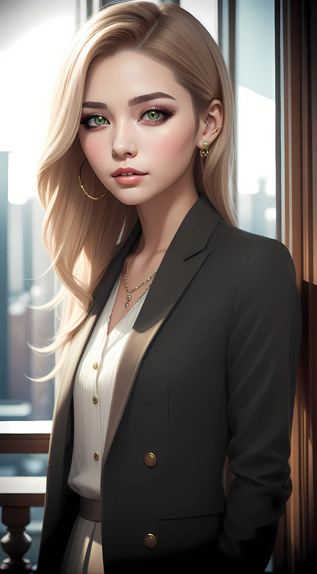 ai character: April background