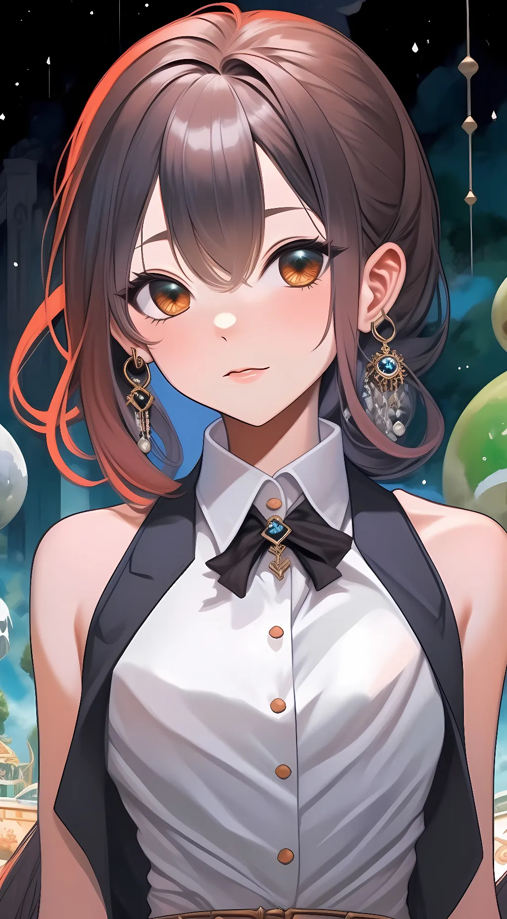 ai character: Emmy. background