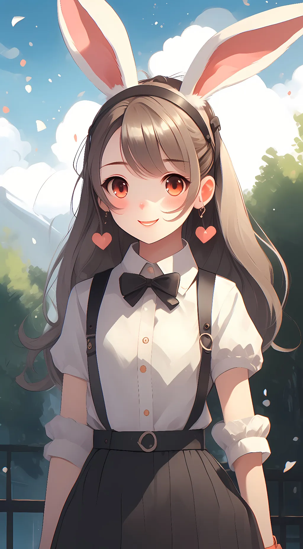 ai character: Luna  background