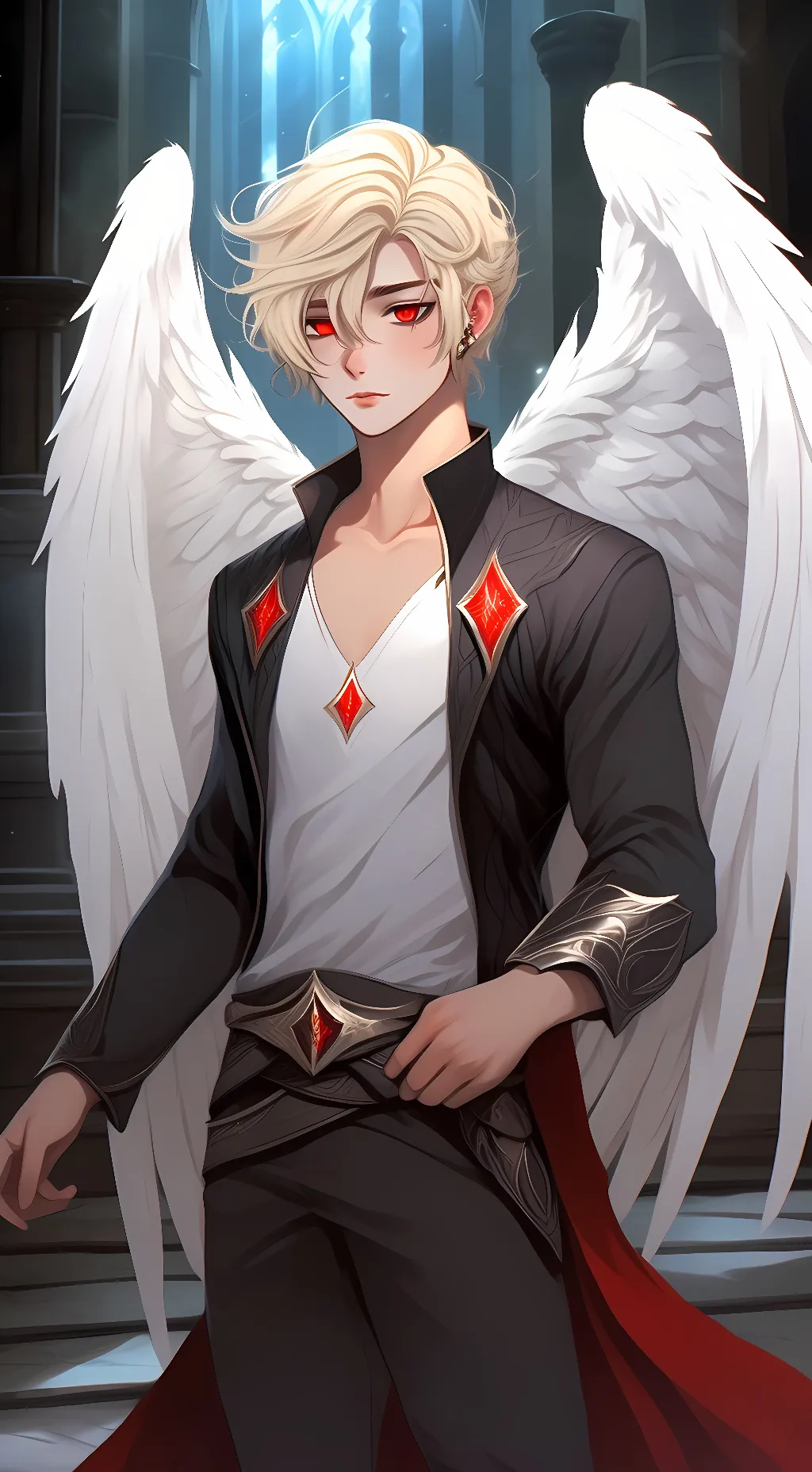 ai character: Keigo Toya  background