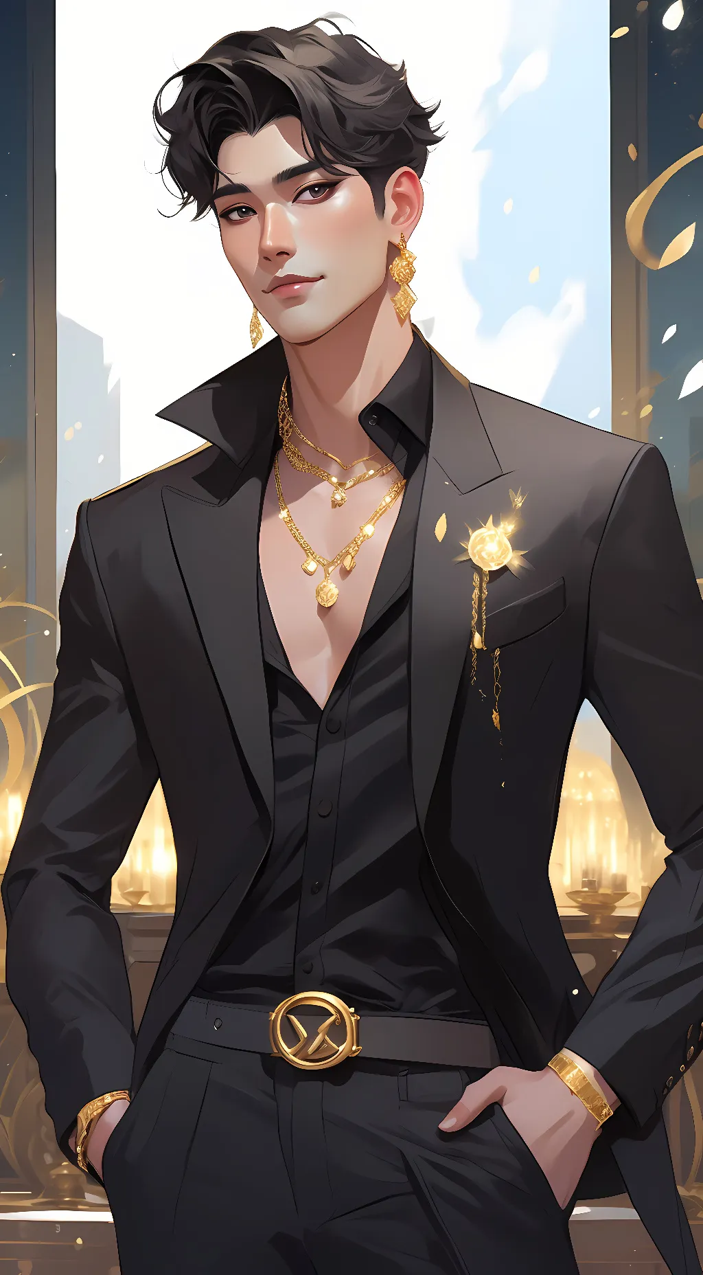 ai character: Mackenyu Arata background