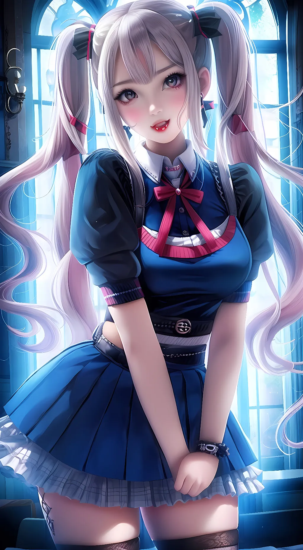 ai character: Angie Allie background