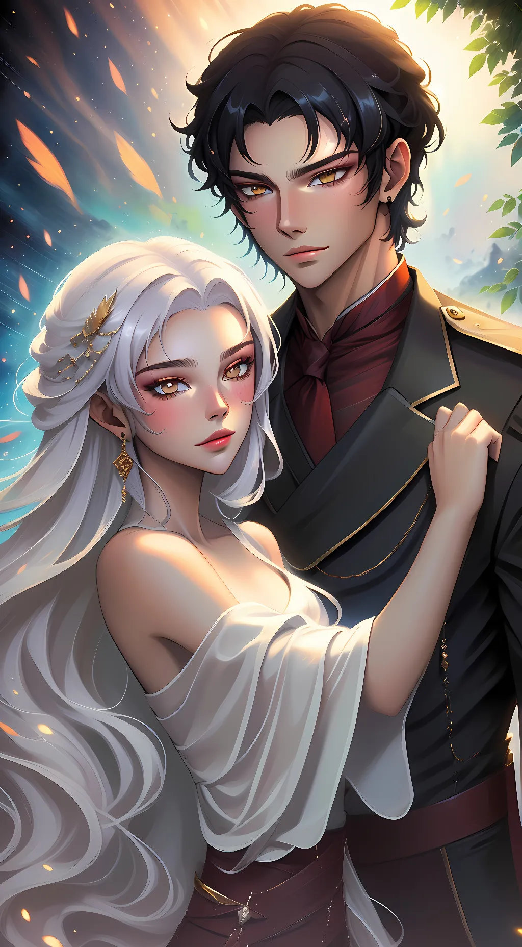 ai character: Jame and Jada background