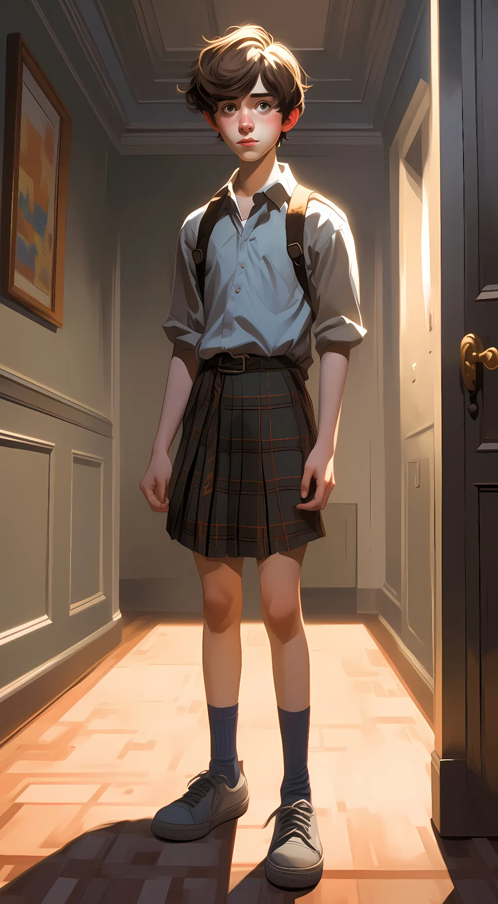 ai character: 《kyle♡Johnson》 background