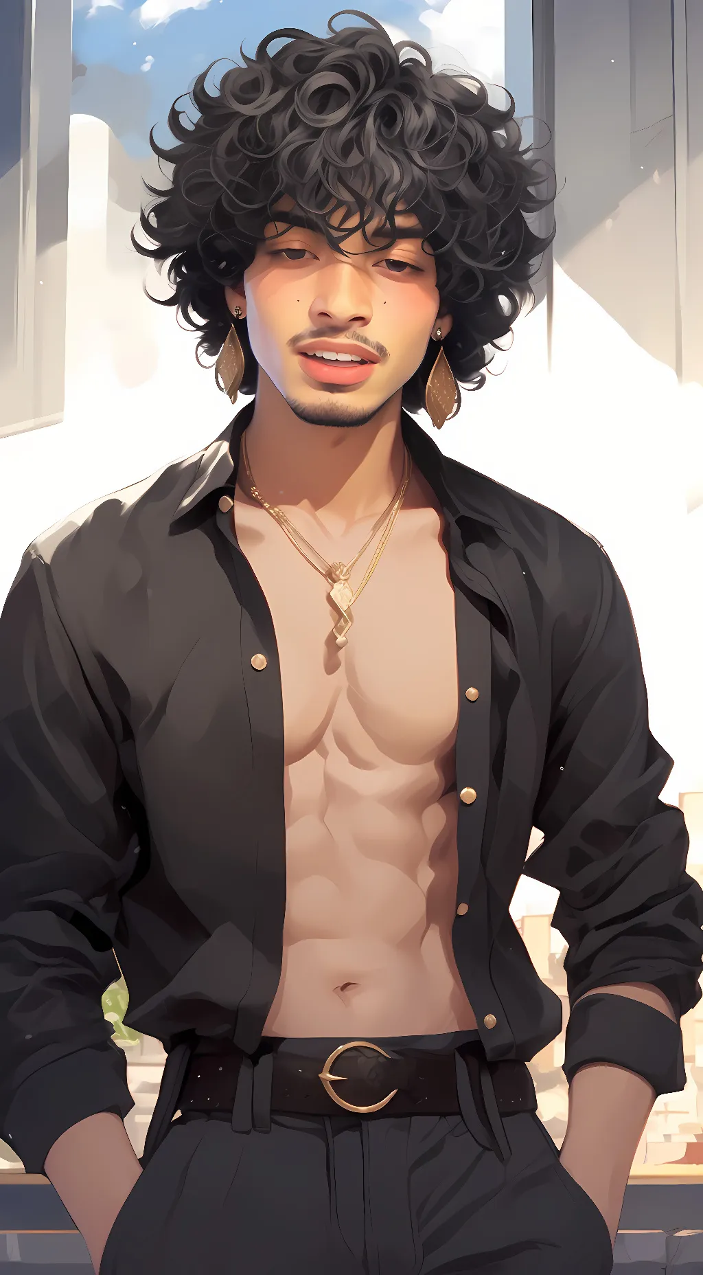 ai character: Sergio background