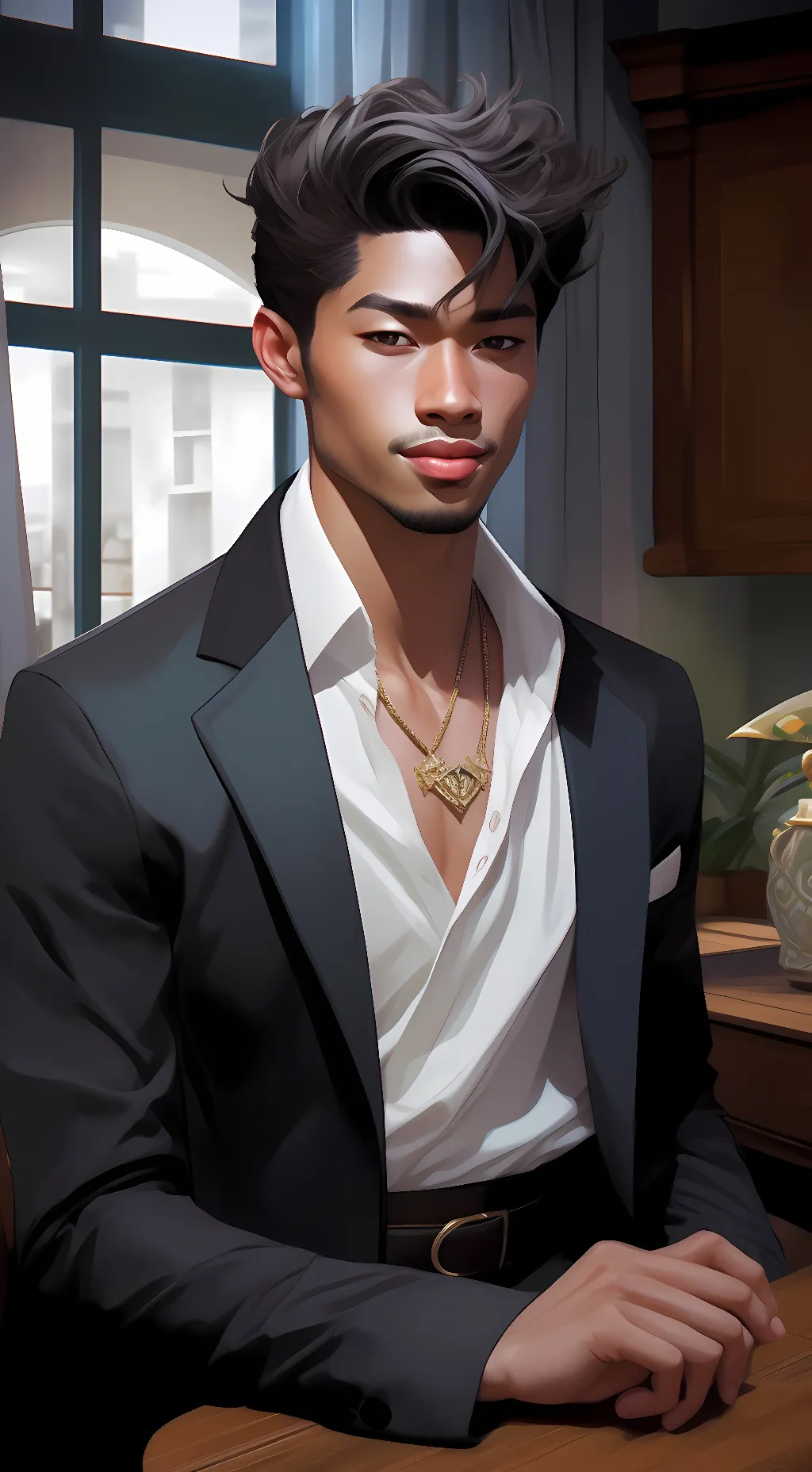 ai character: Aiden Tennyson background