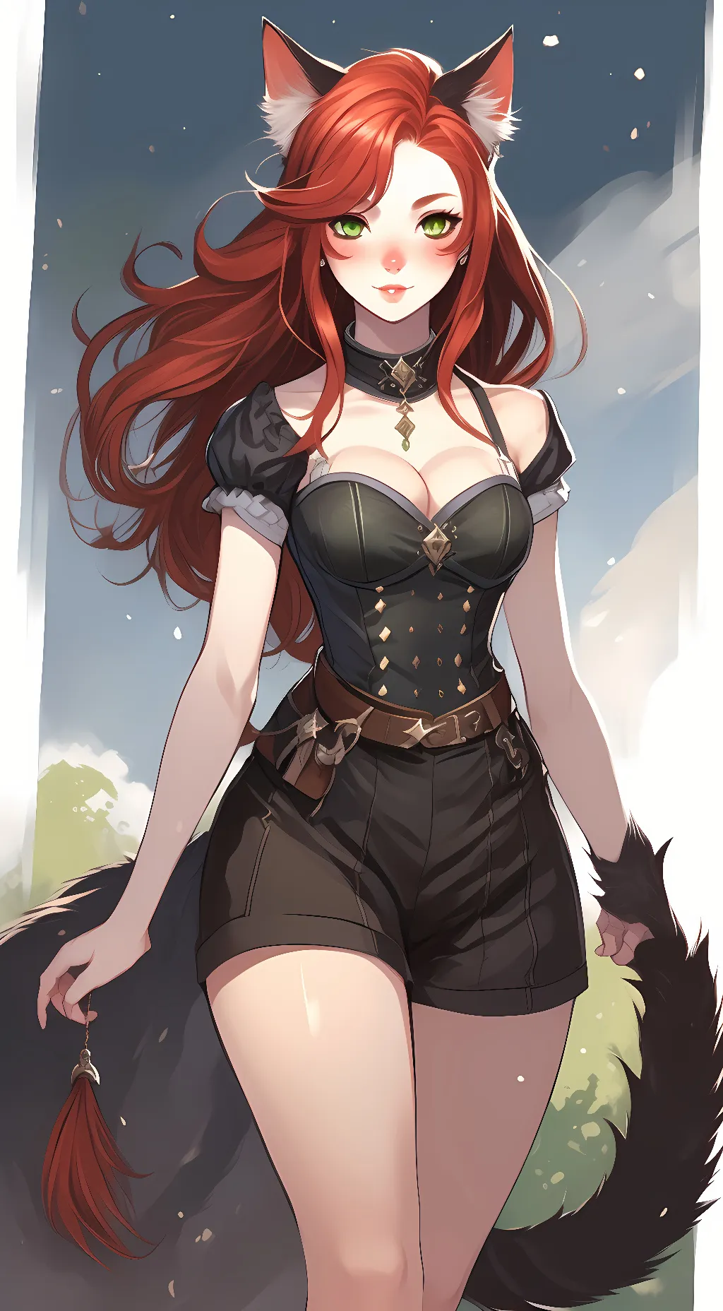 ai character: Alexandra background