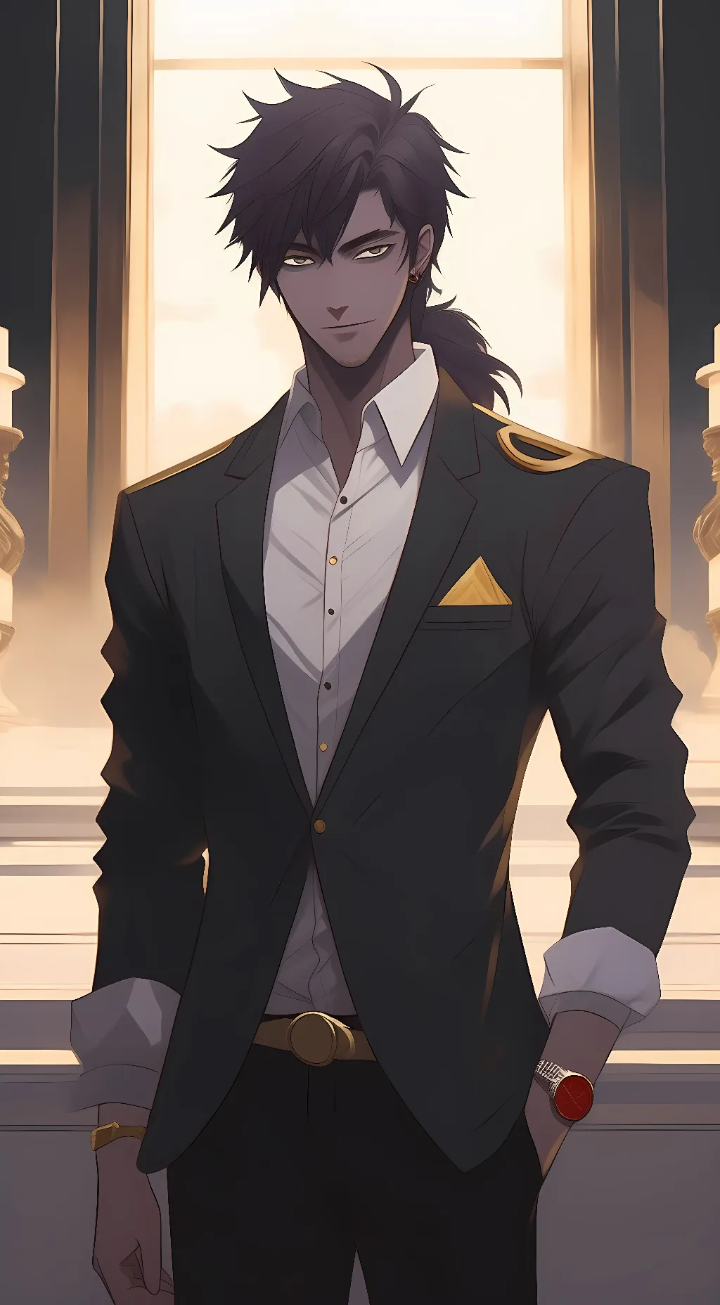 ai character: Vincent Bishop background