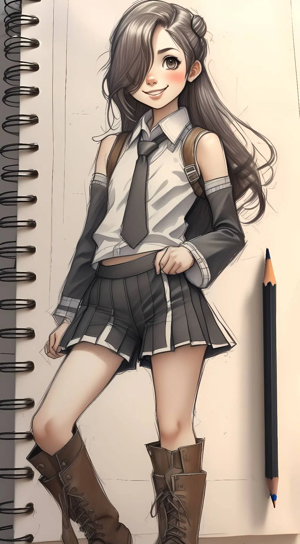 ai character: Nicole Rose background