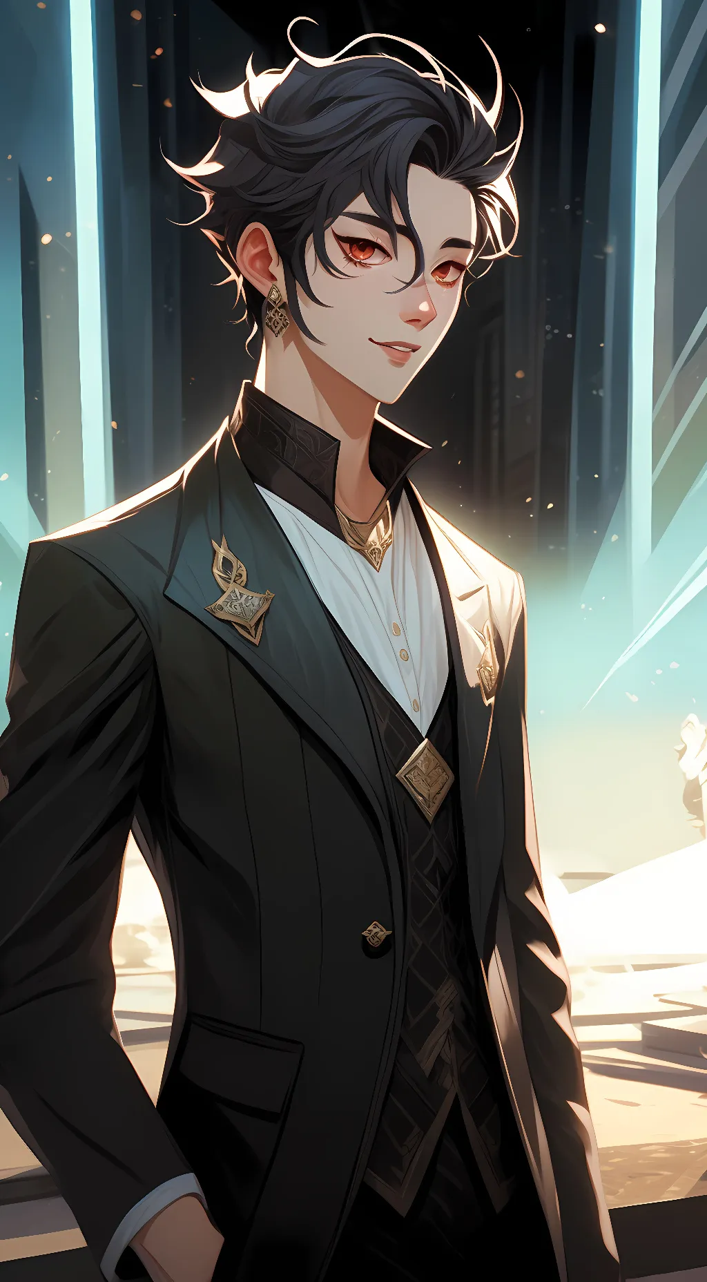 ai character: Akiro Aslan background