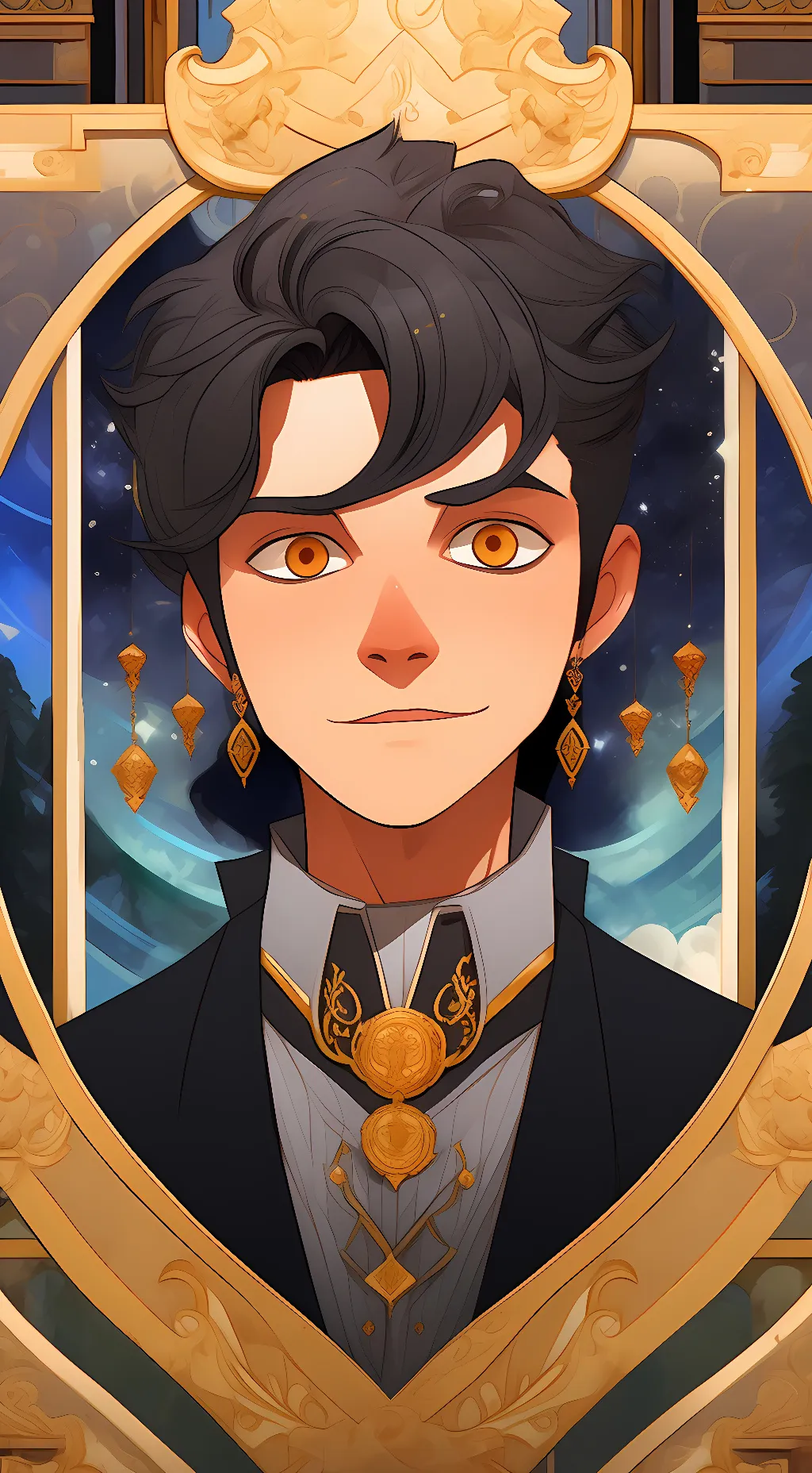 ai character: Nicholas Clarke background