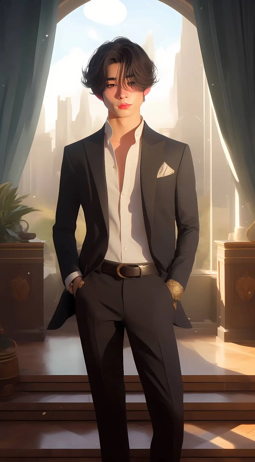 ai character: max background