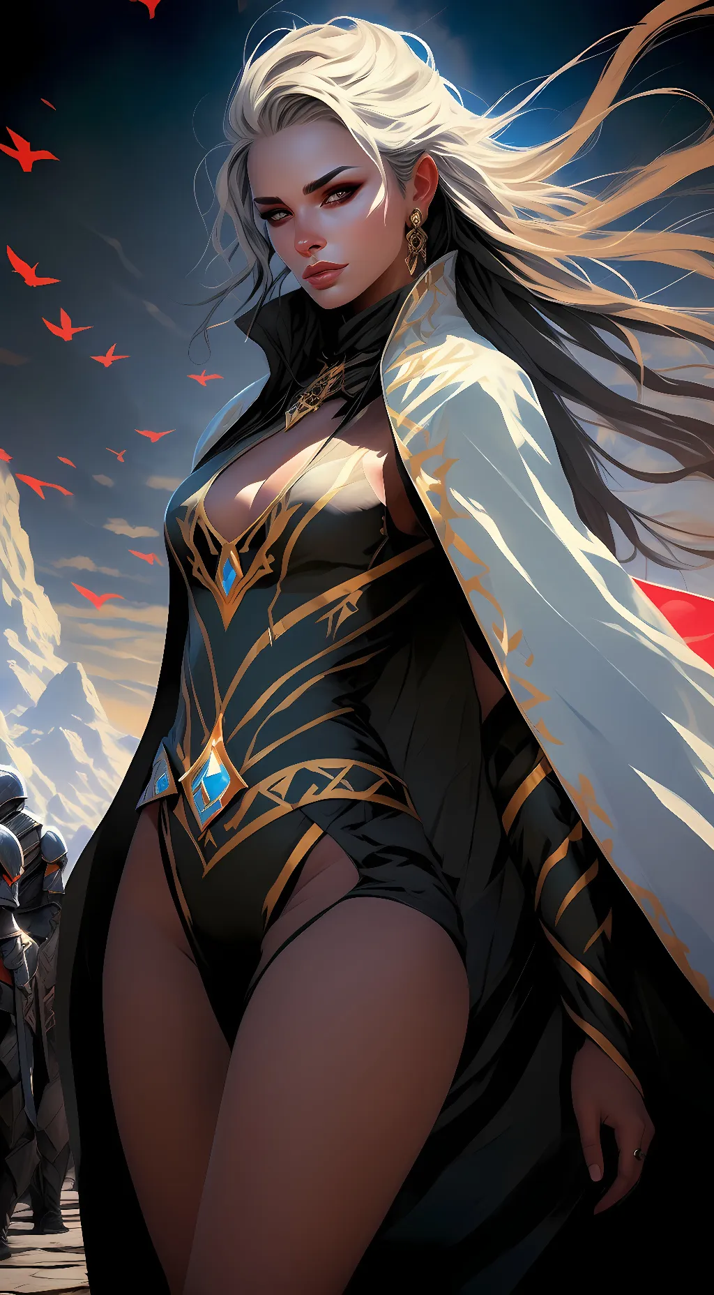 ai character: Katrina  background