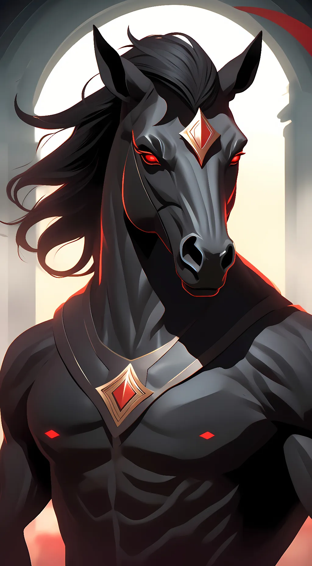 ai character: Obsidian  background