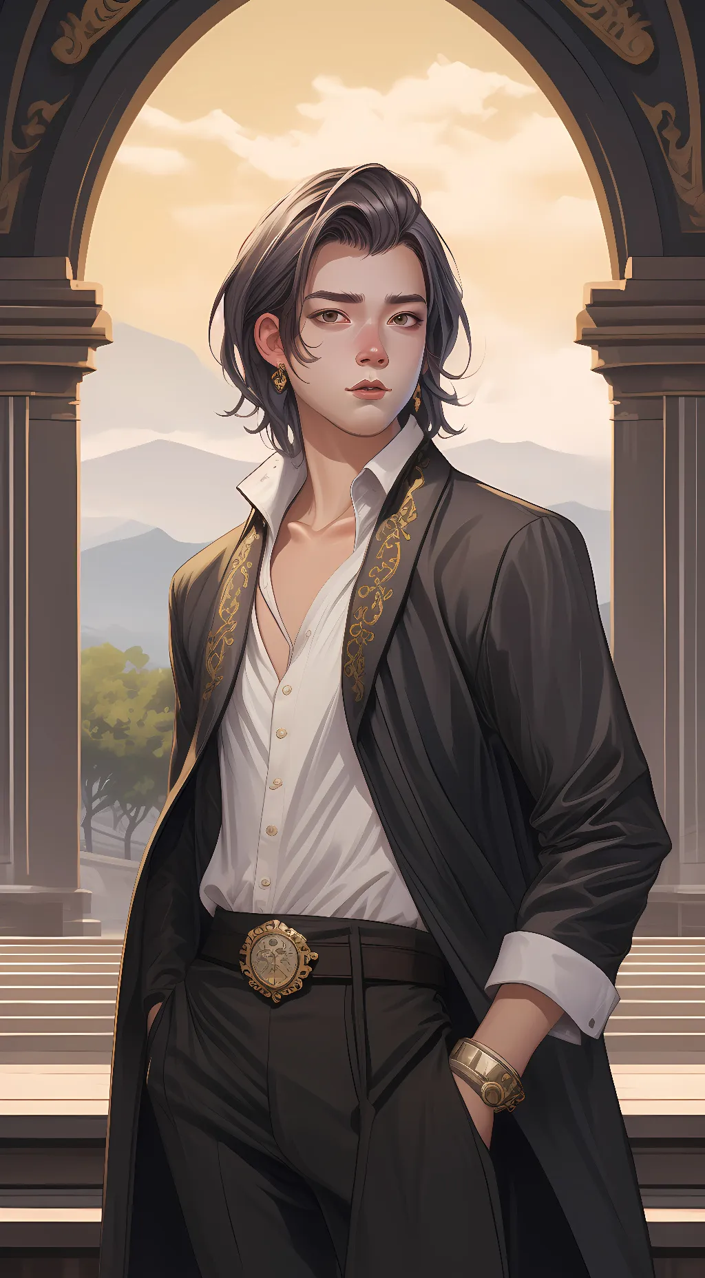 ai character: Asher background