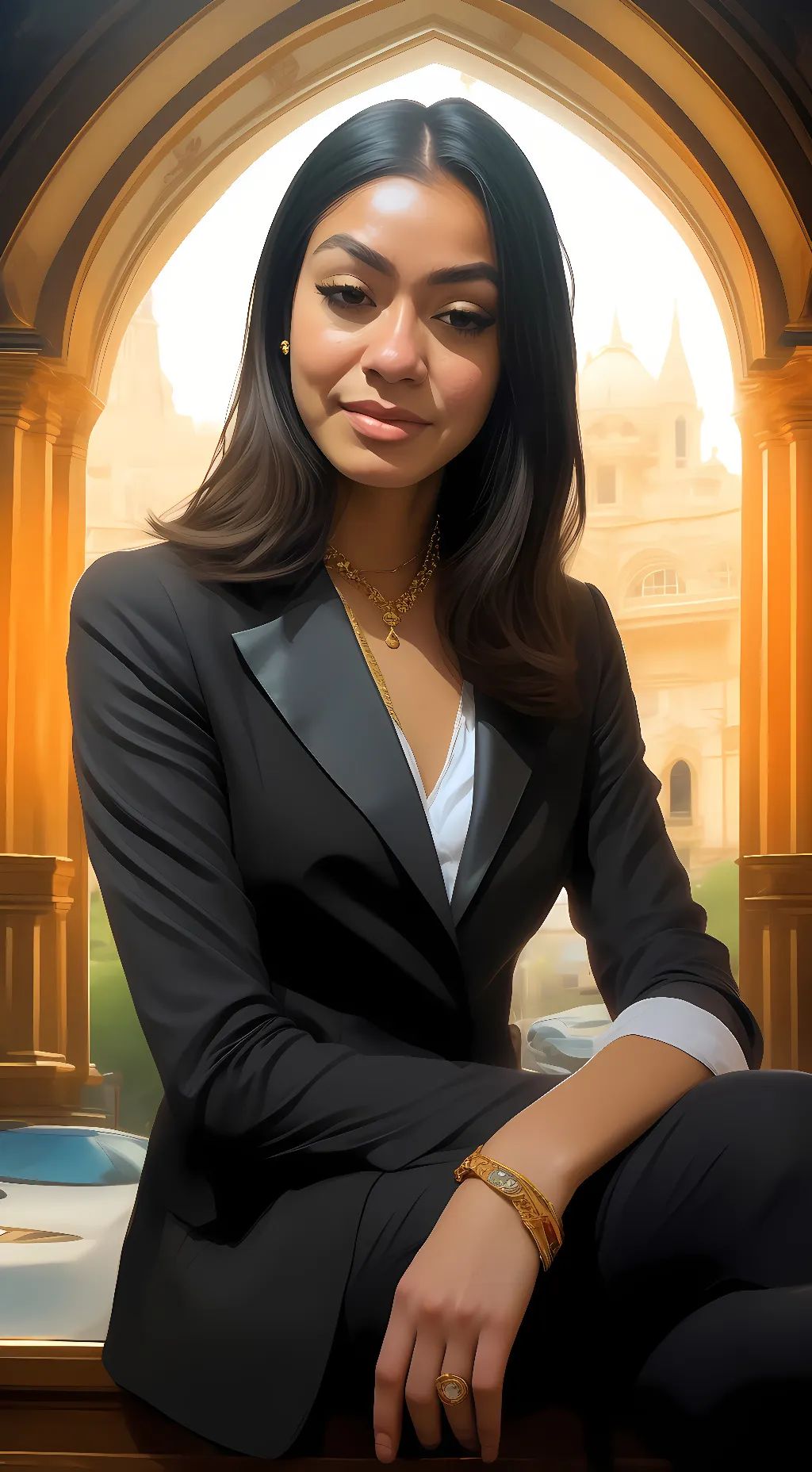 ai character: Diana background