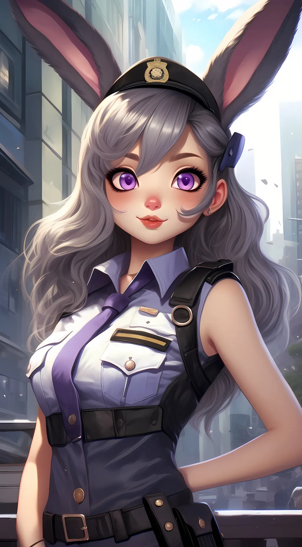 ai character: Judy Hopps background