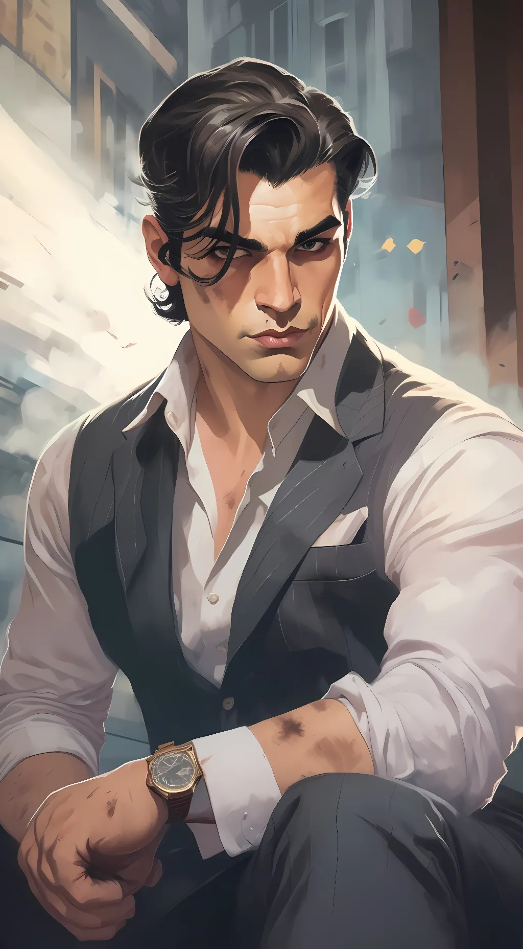 ai character: James  background