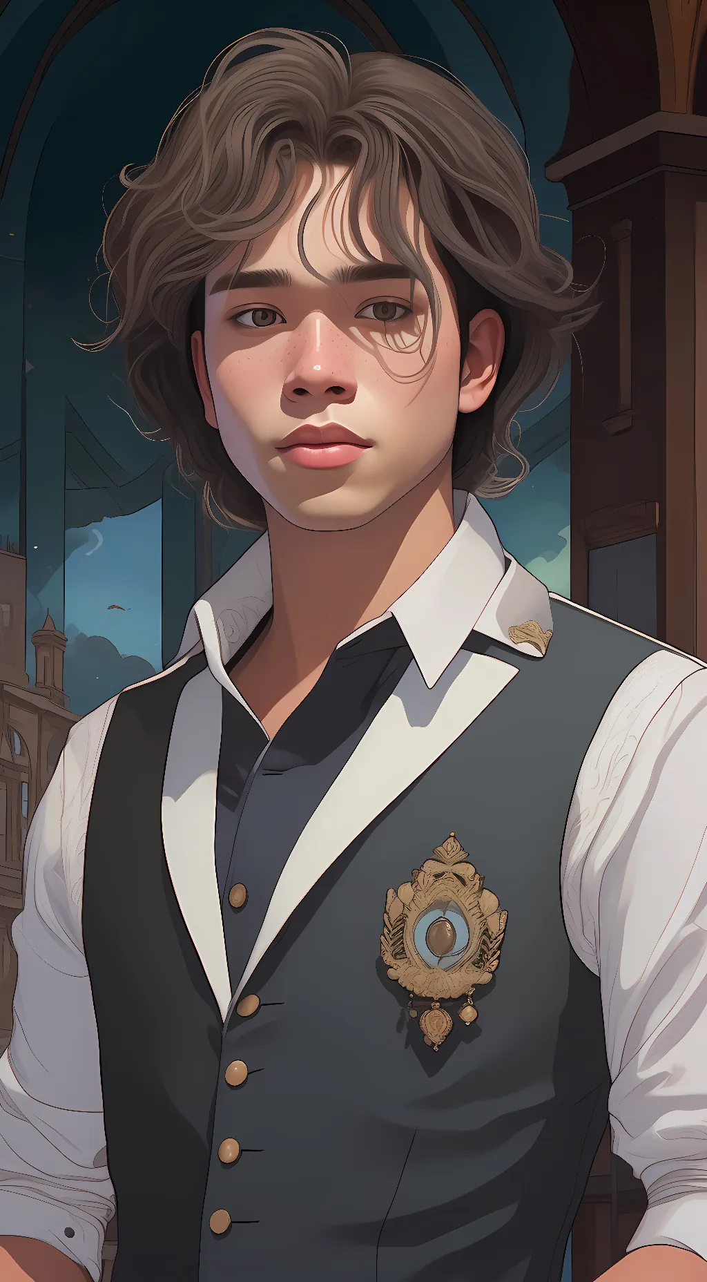 ai character: Diego background