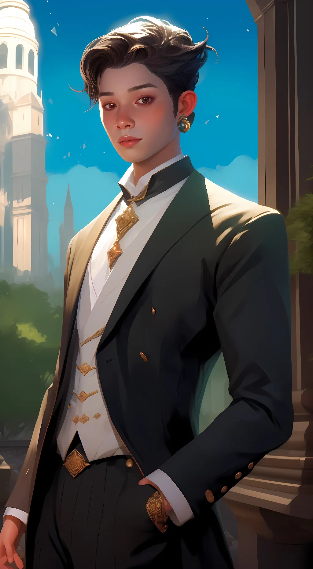 ai character: Urijah  background