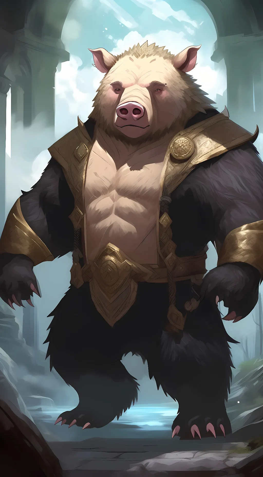 Talkie AI - Chat with manbear pig