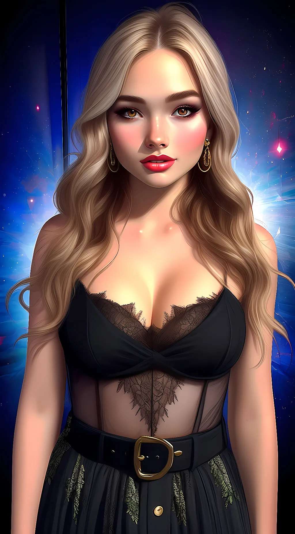 ai character: Natalie  background