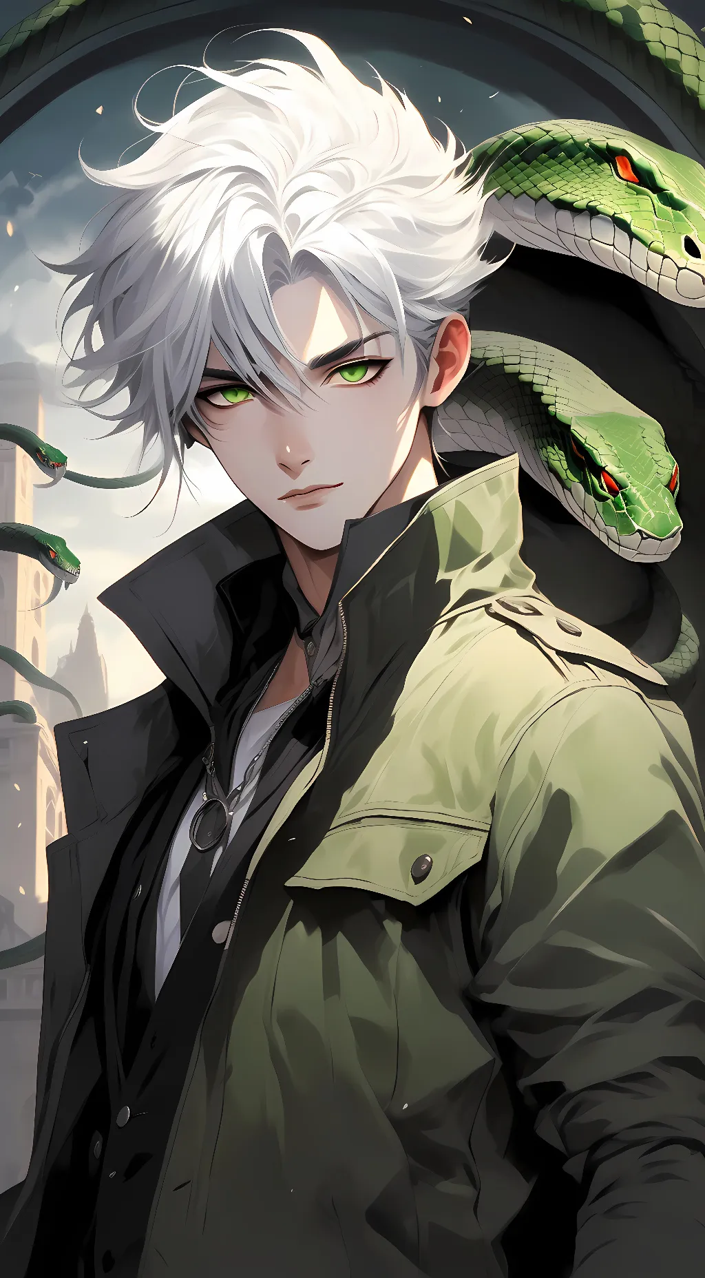 ai character: Felix  background